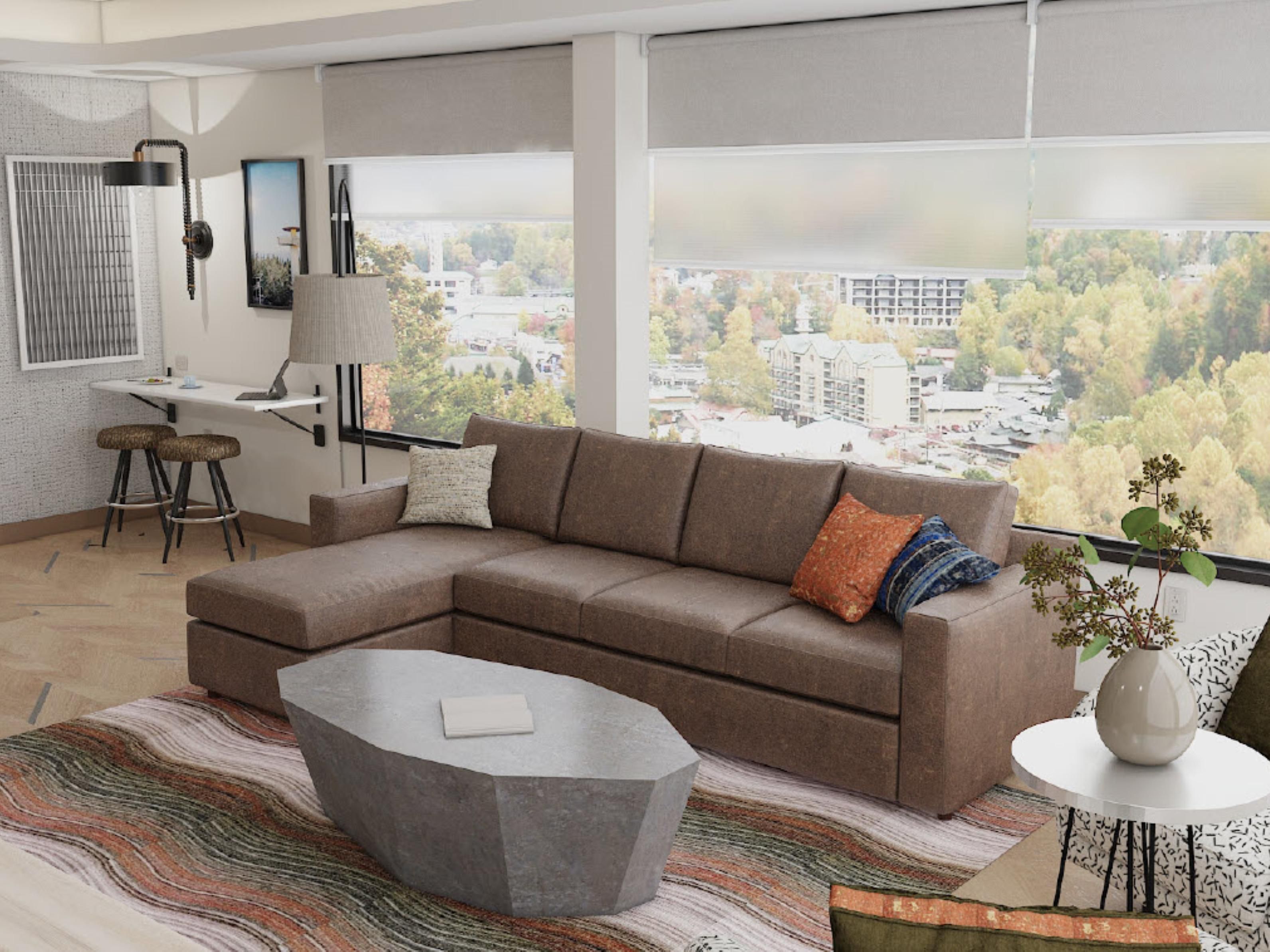 Indulge in unmatched luxury with premium suite amenities, including 24/7 butler service, a complimentary mini snack bar, and fresh flowers daily. Enjoy three hours of UTV tours per guest (up to four), plus daily breakfast for each guest—all designed to make your Smoky Mountain escape truly unforgettable.