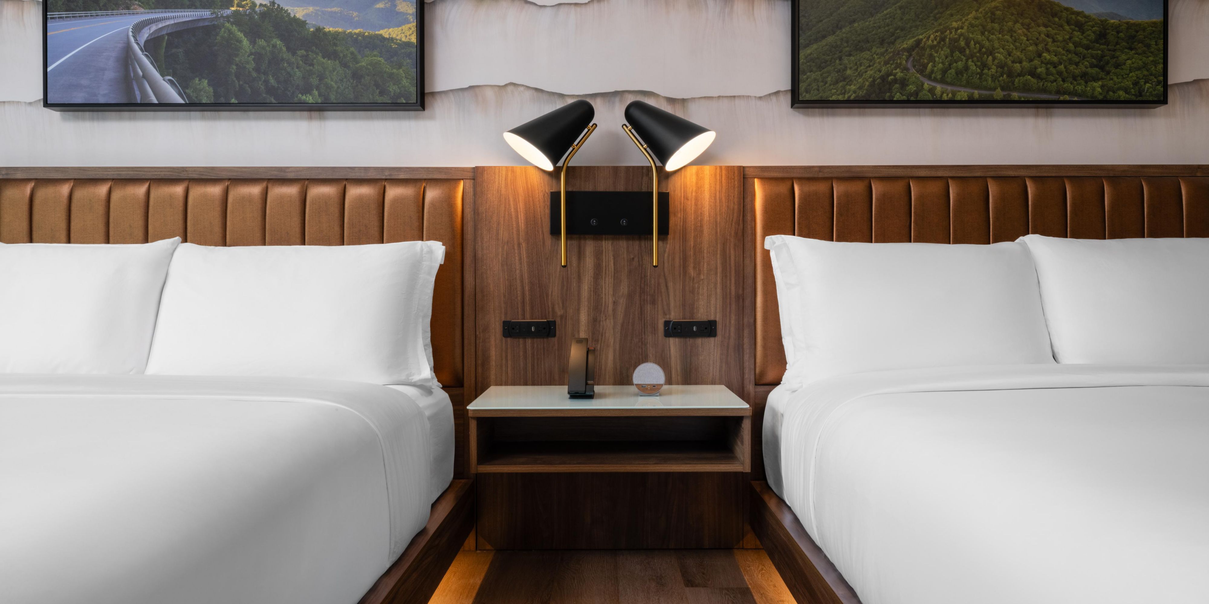Spacious two queen guestroom near the Smoky Mountains