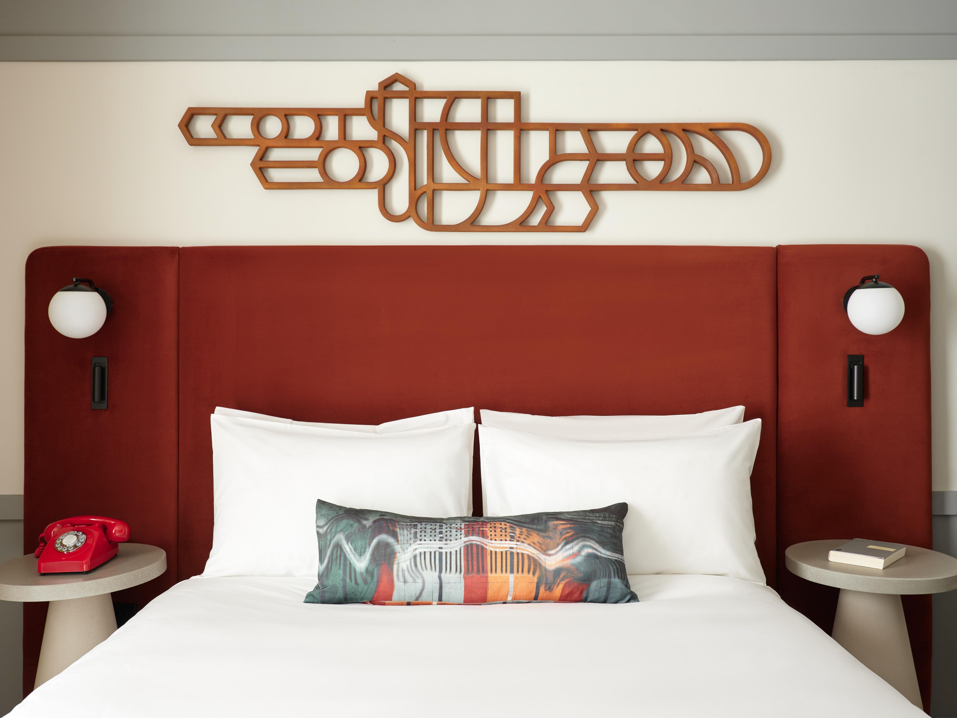 Rooms are thoughtfully designed for a stylish and comfortable stay