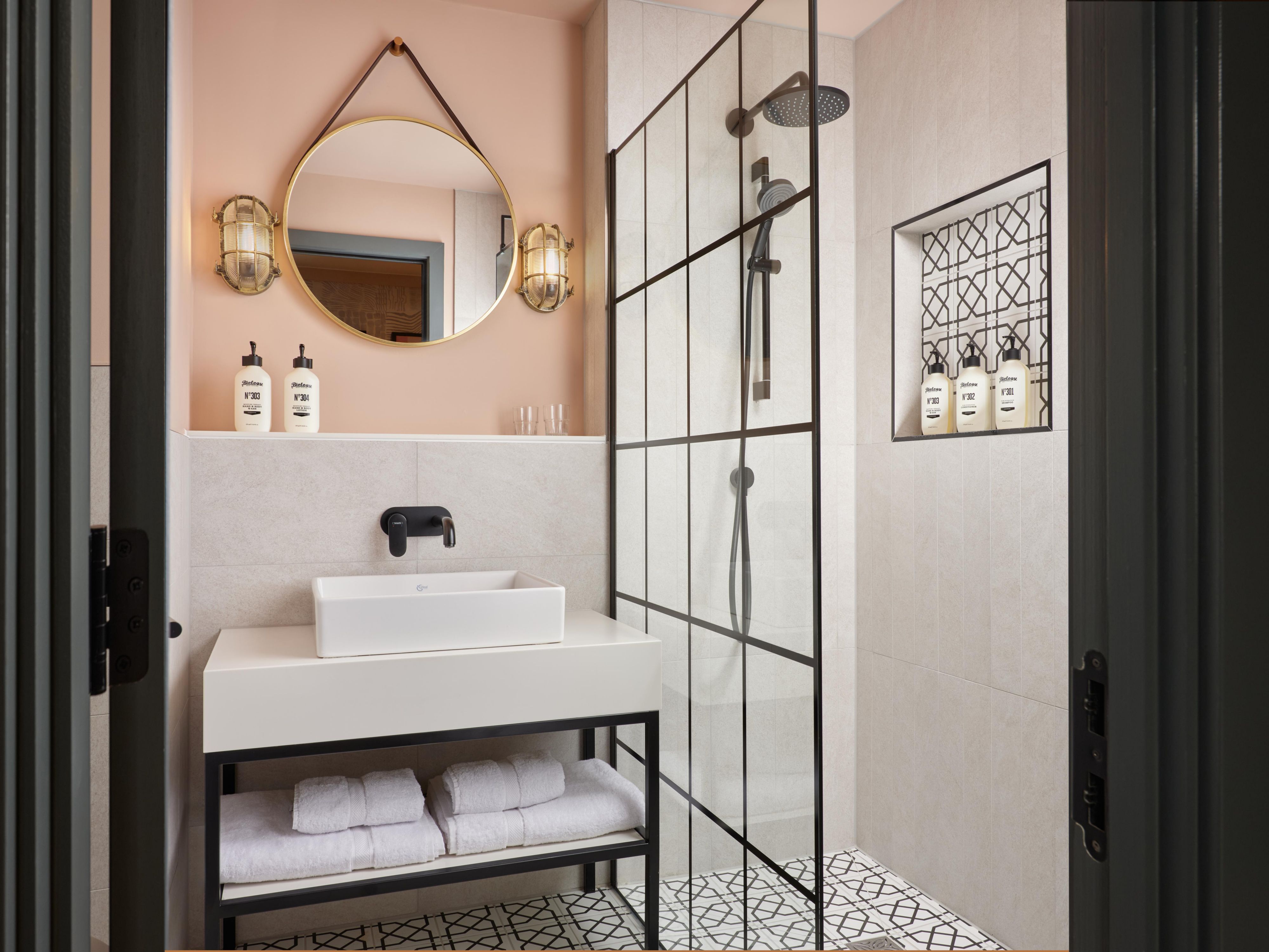 Our guest bathrooms feature premium amenities