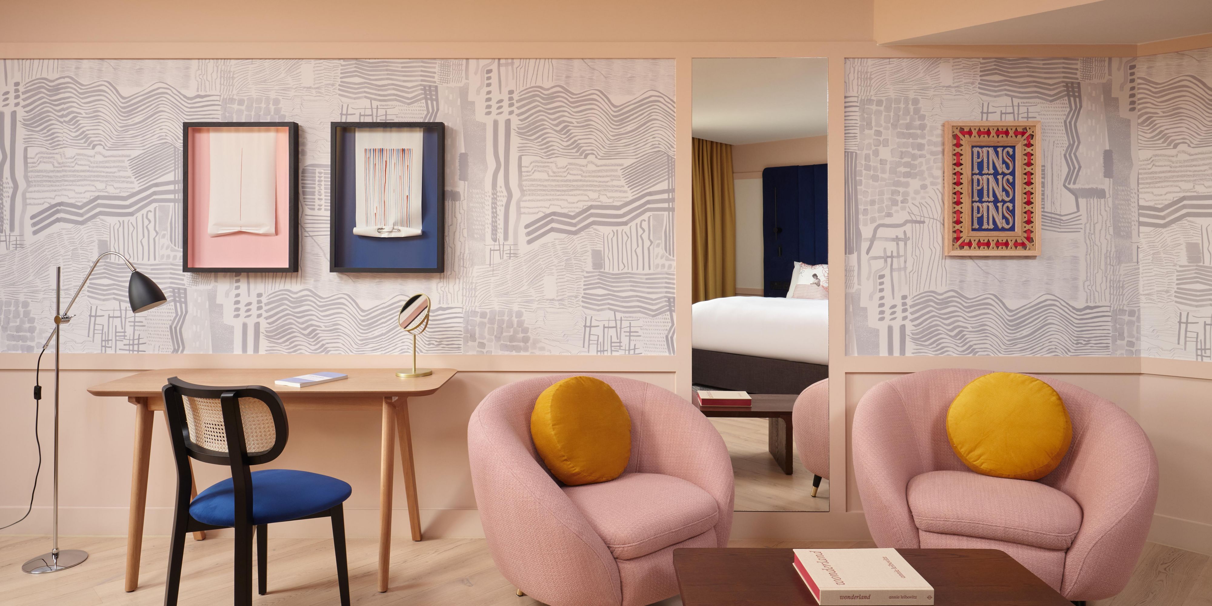 Treat yourself to one of our suites for a boutique feel