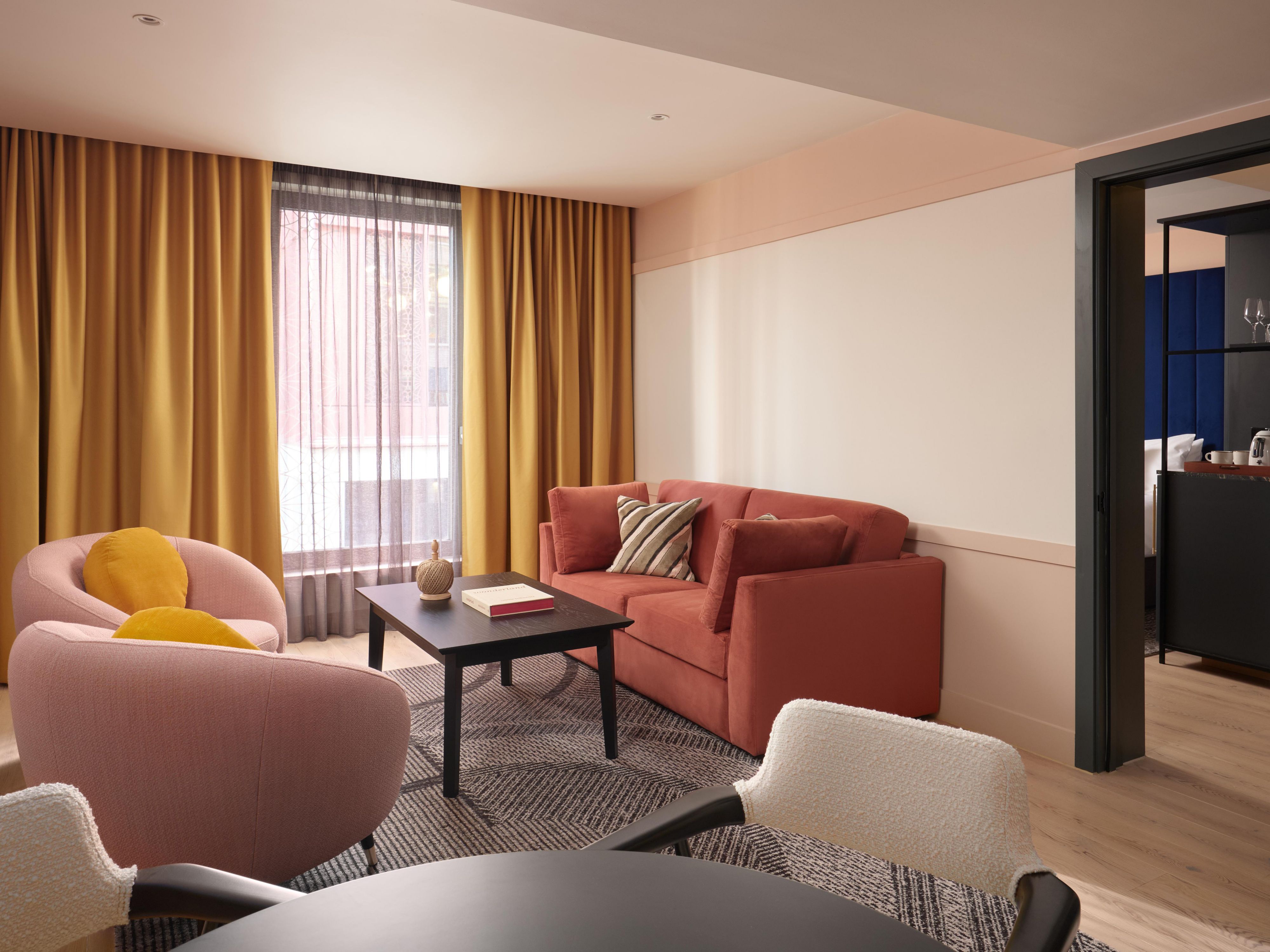 Enjoy suites designed for relaxation