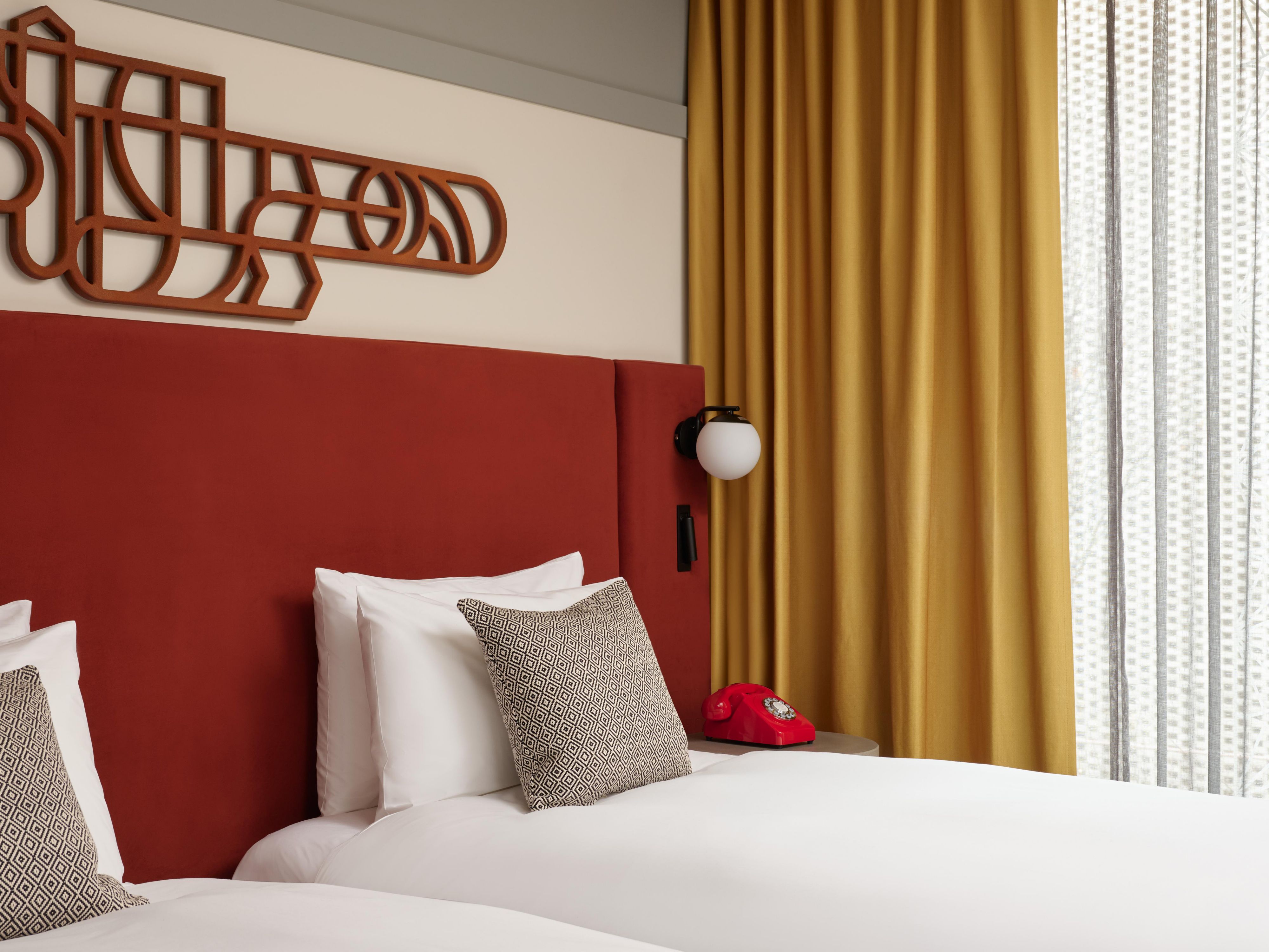 Our twin rooms are perfect for travelling with friends and family