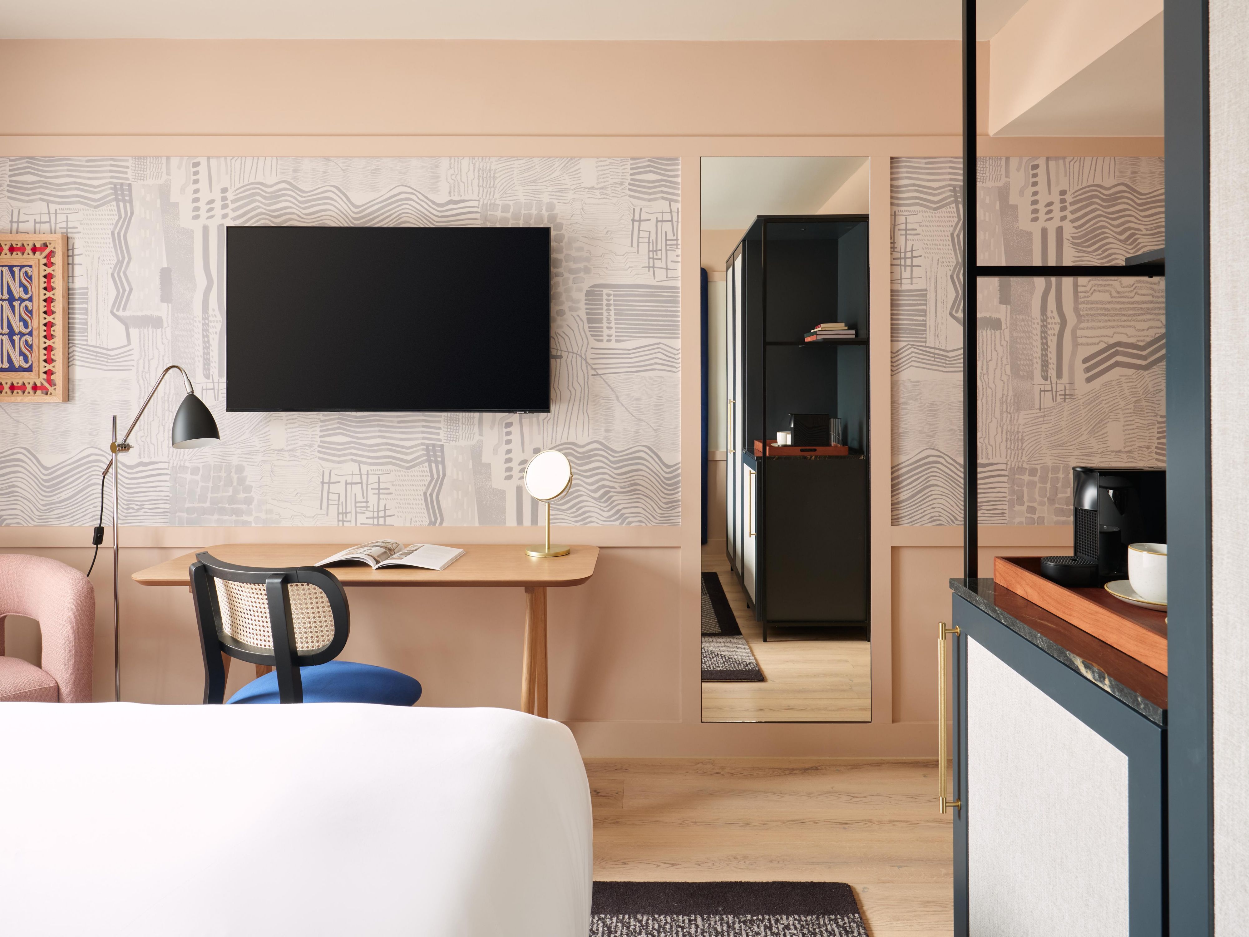Our rooms offer clean, modern design and thoughtful amenities
