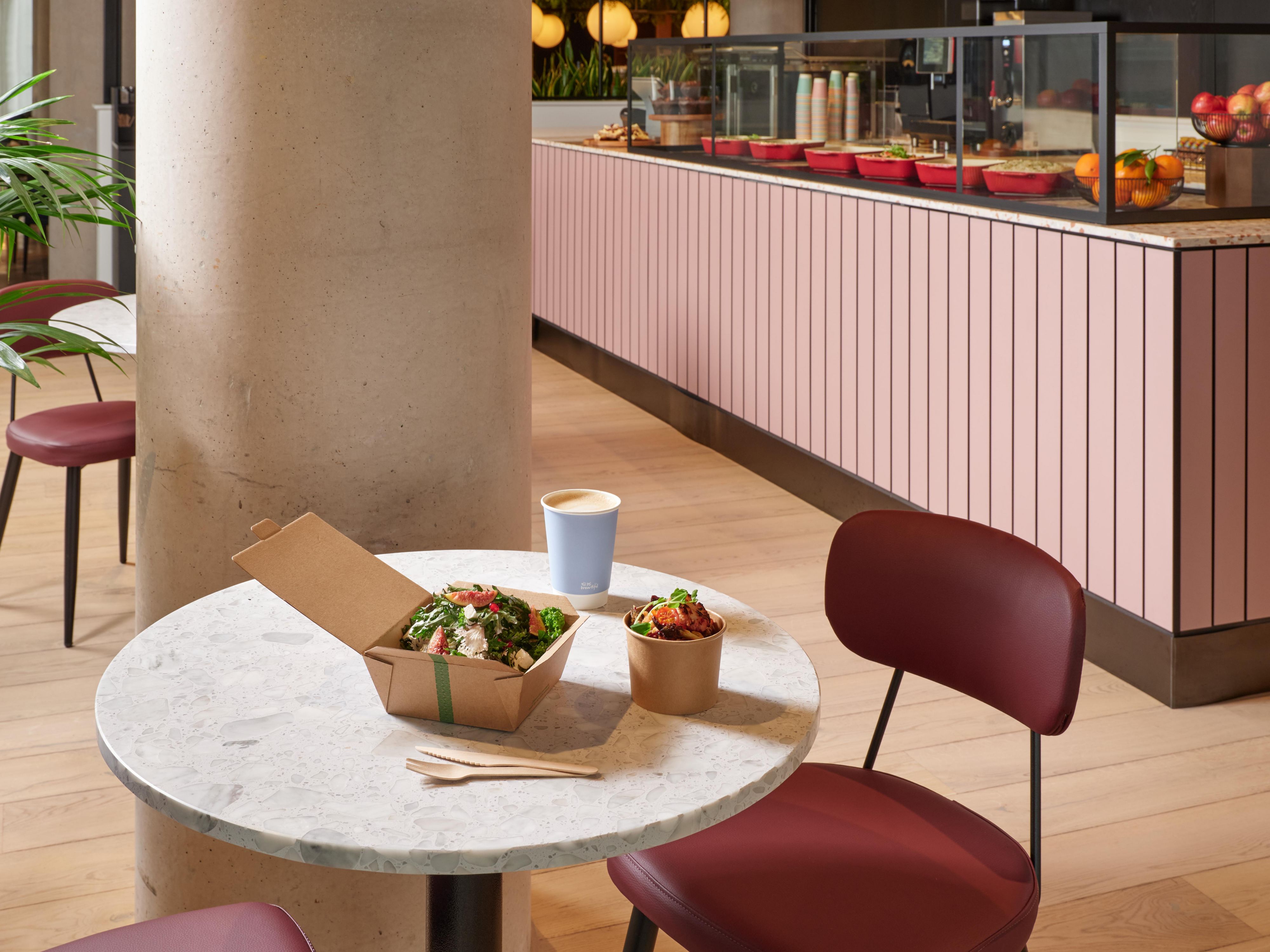 Terraé offers a range of grab-and-go dishes and great coffee