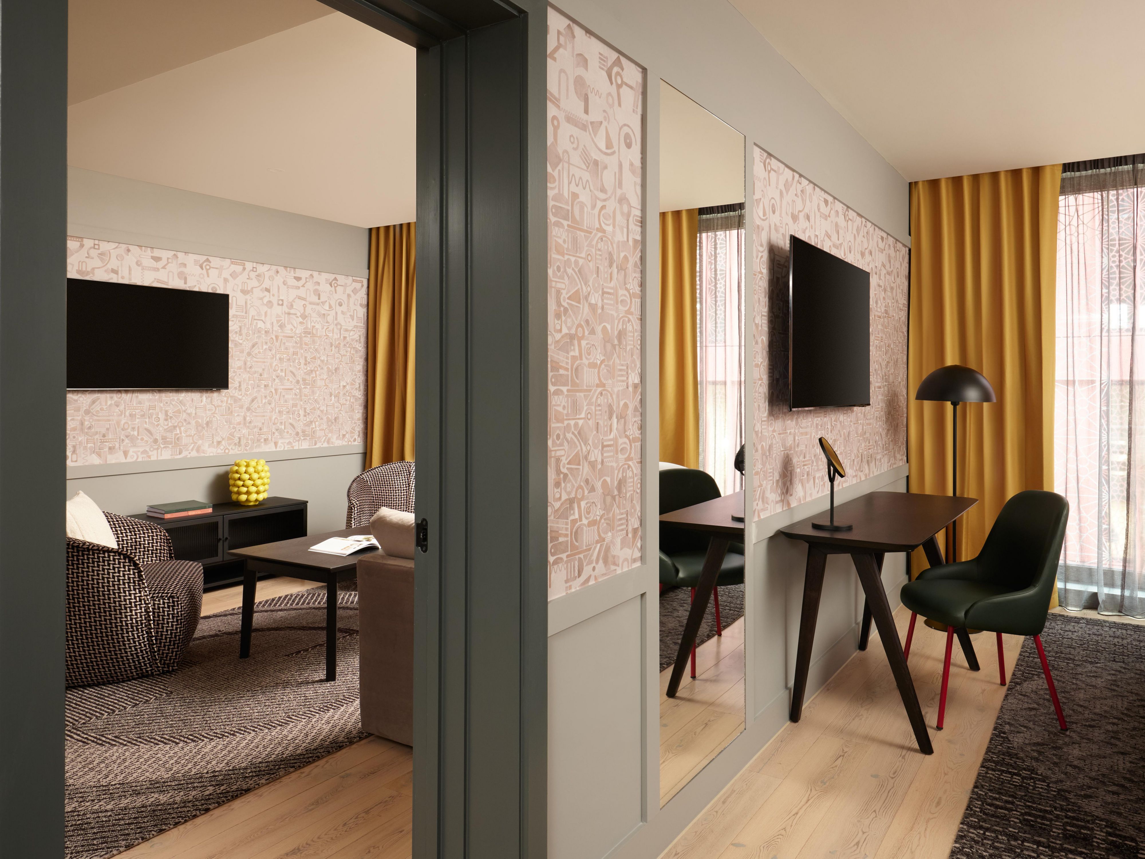 Work, lounge or plan your next adventure, all from your room