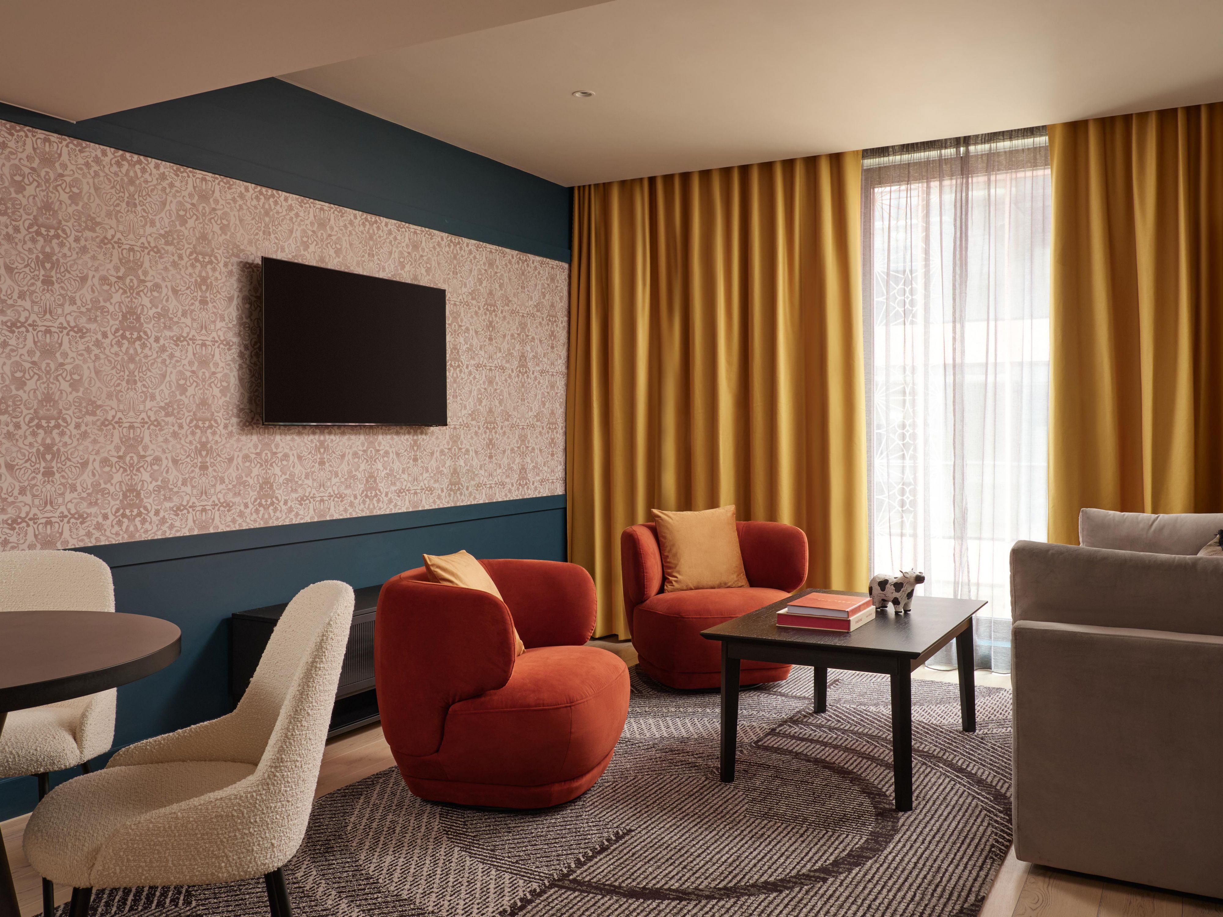 Take your seat in our spacious suites