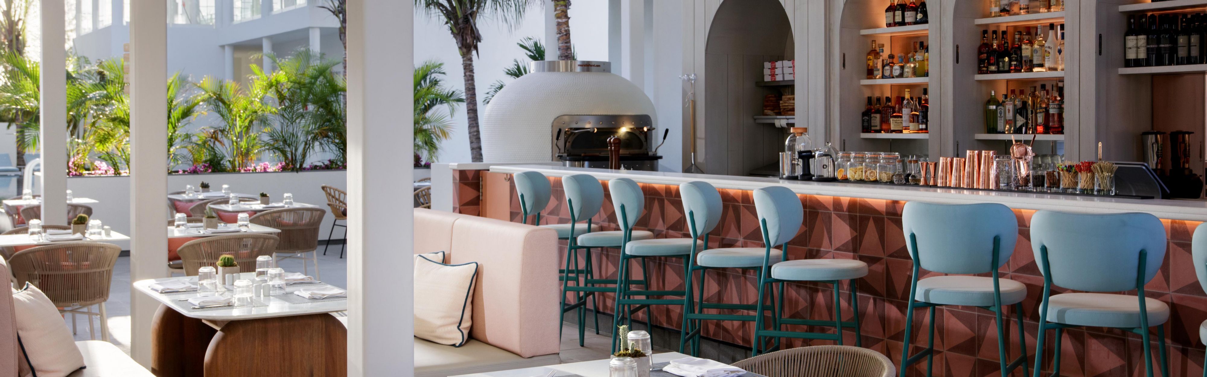 A dining area for informal breakfast, lunch and dinners