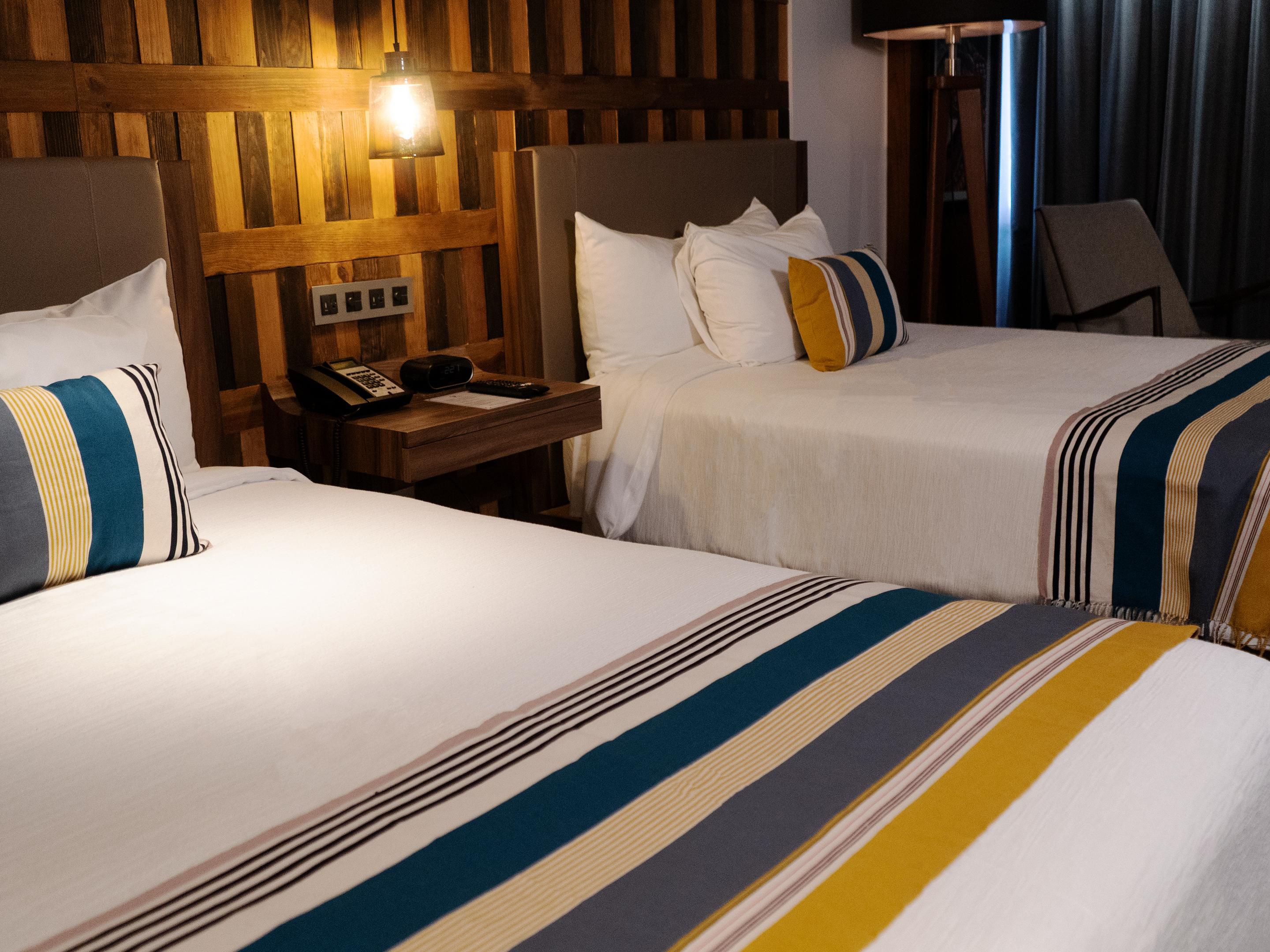 Enjoy a cozy stay in our inviting double bed guest rooms