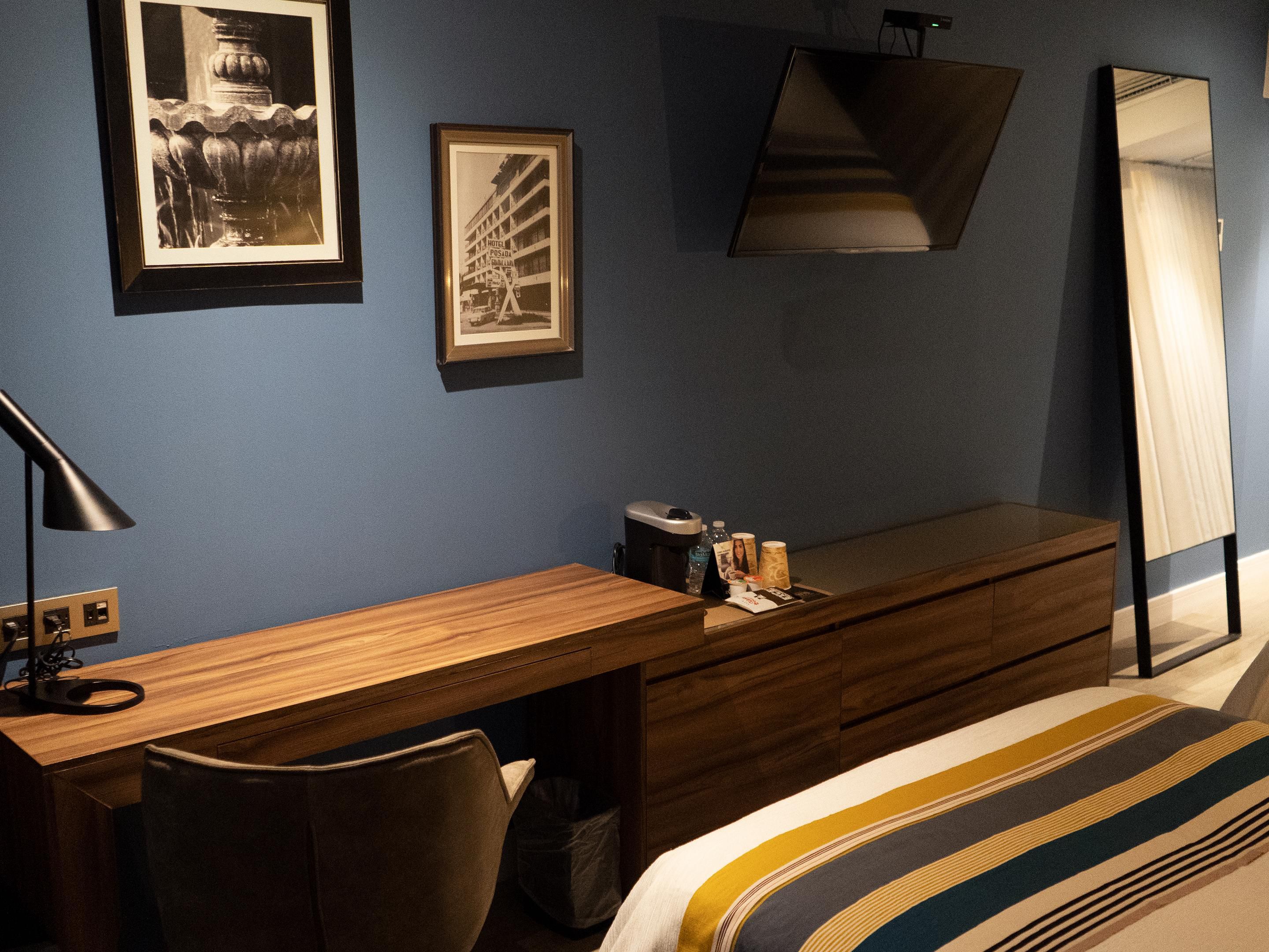 Experience comfort in our relaxing double bed guest room.