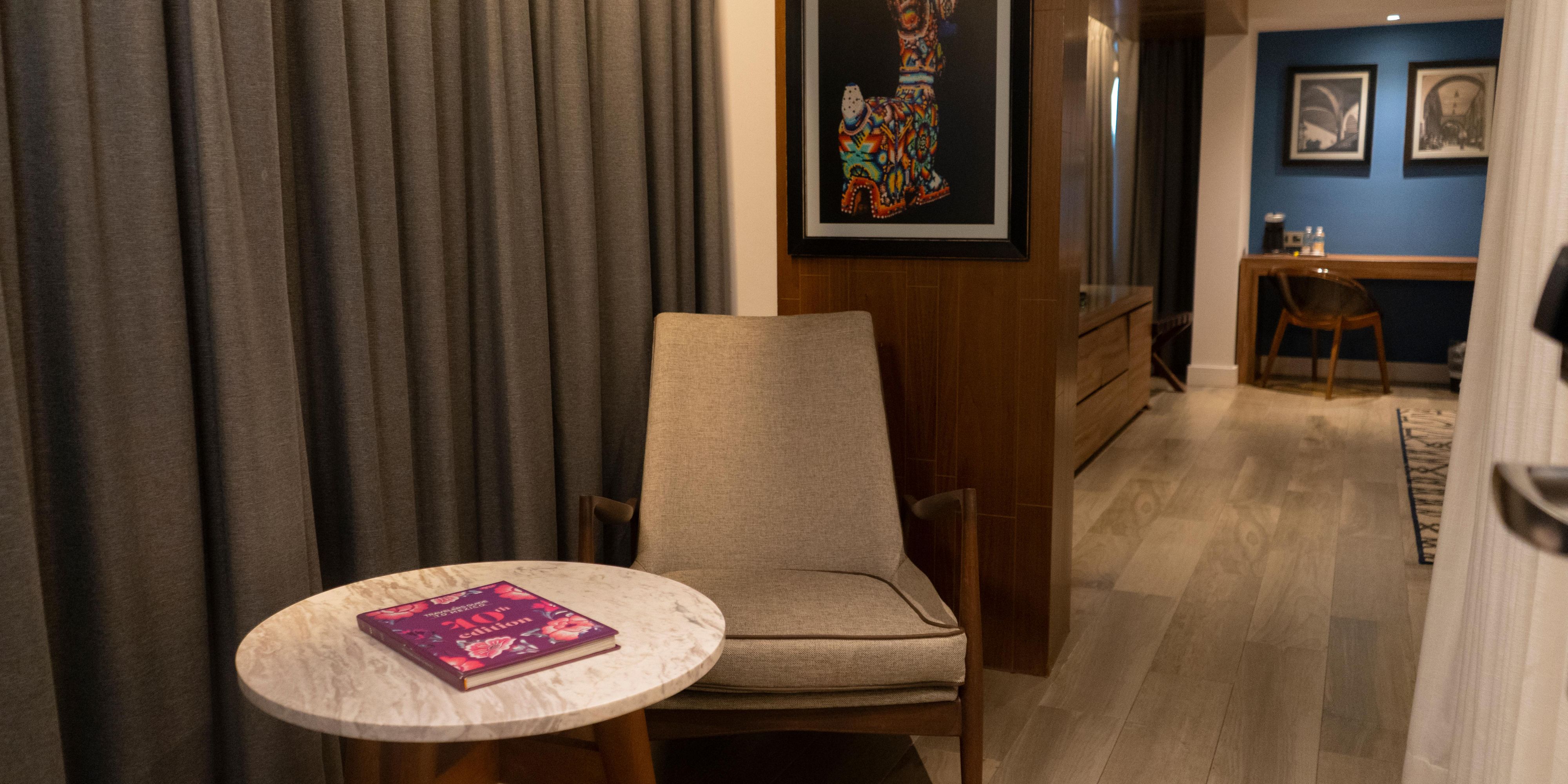 Our room offers comfortable space.