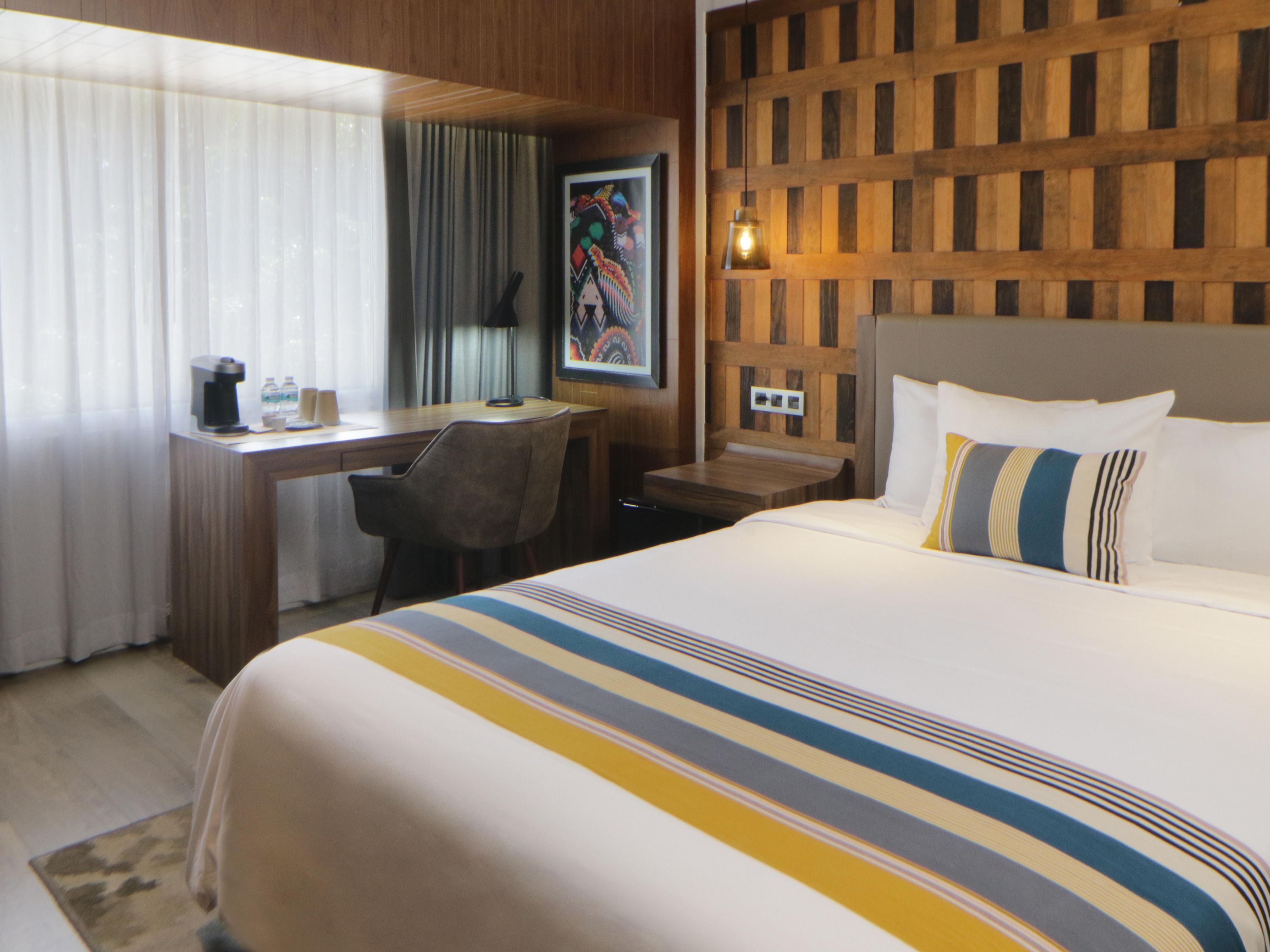 Spread out in our spacious, comfortable Standard Queen bed.