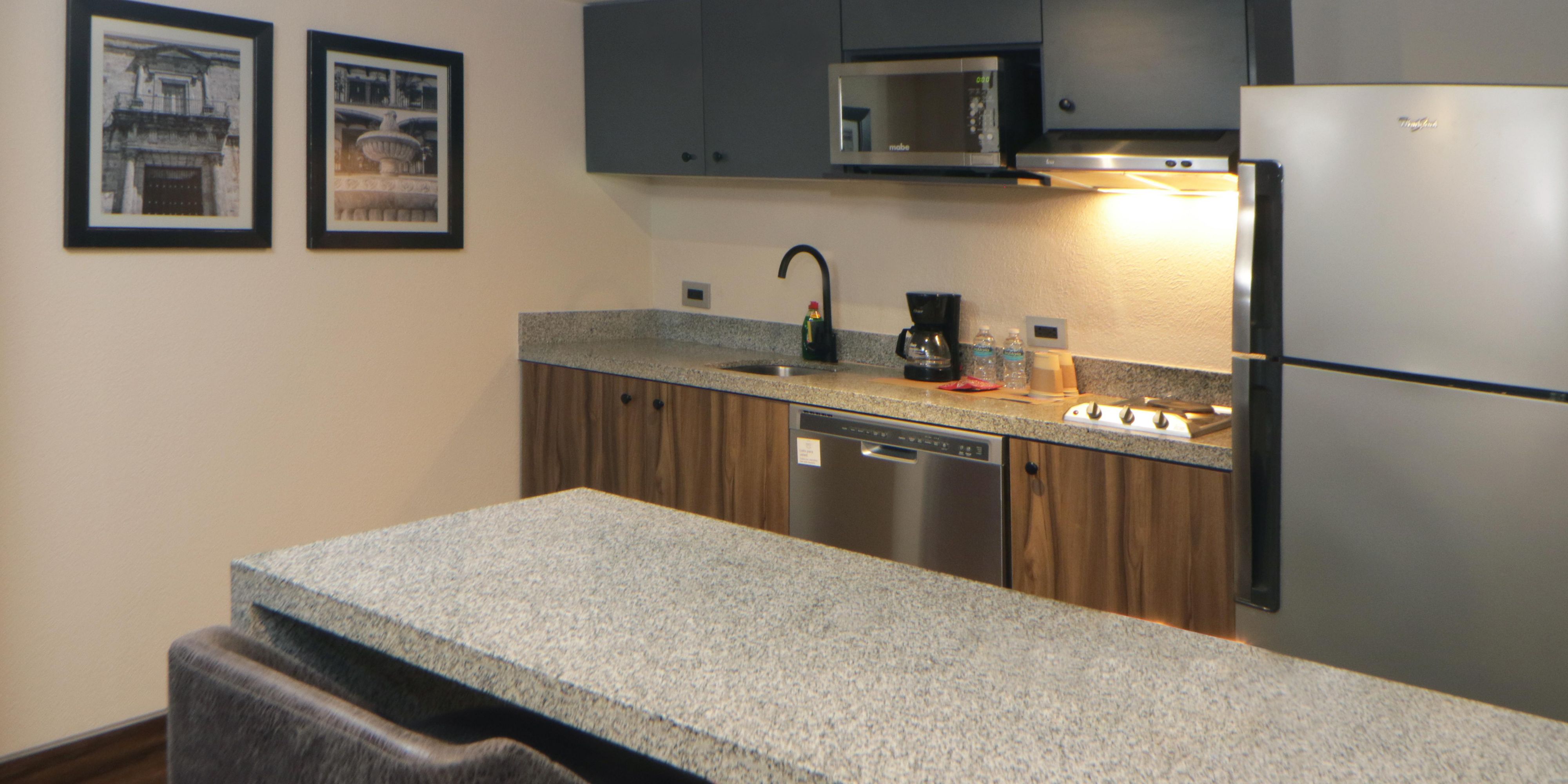Make yourself at home with our kitchen suites.