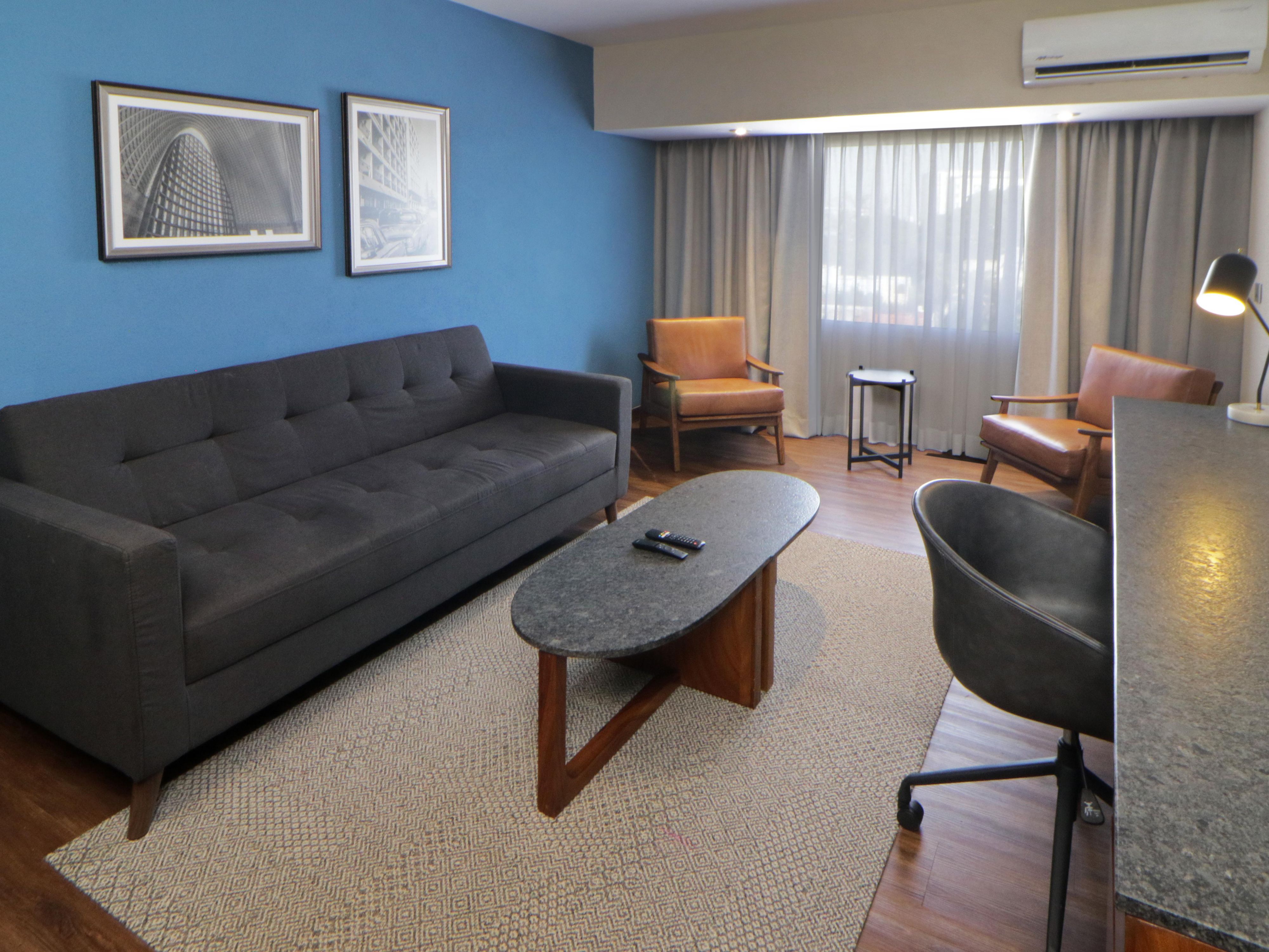 A separate living area to entertain your friends and family.