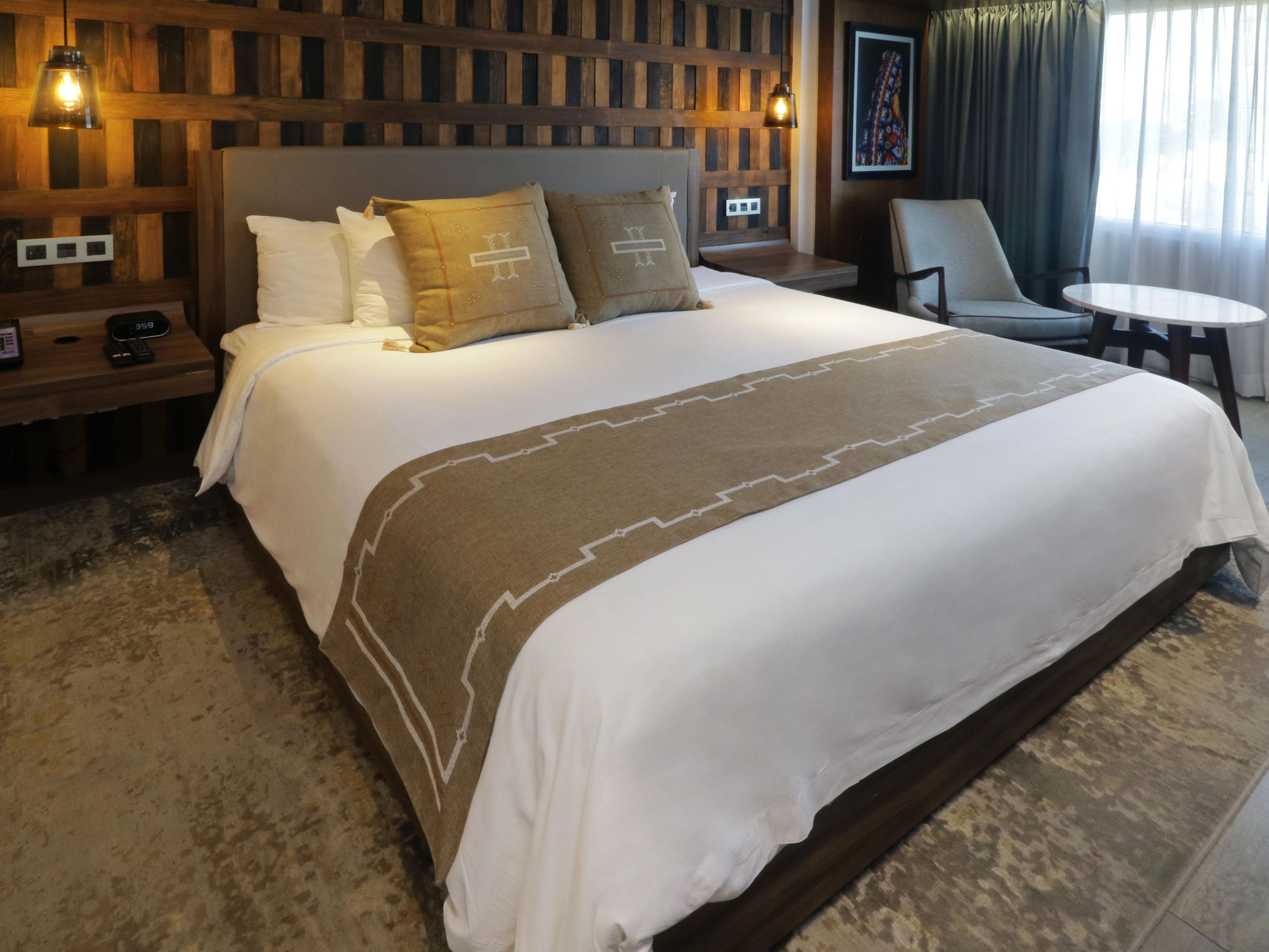 Stay in comfort with our spacious Presidential Suite.