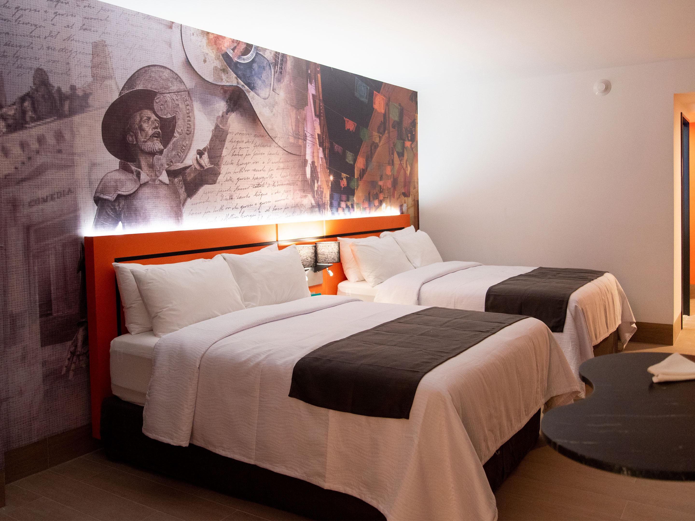 Indulge yourself in our warm, welcoming and unique guest rooms.