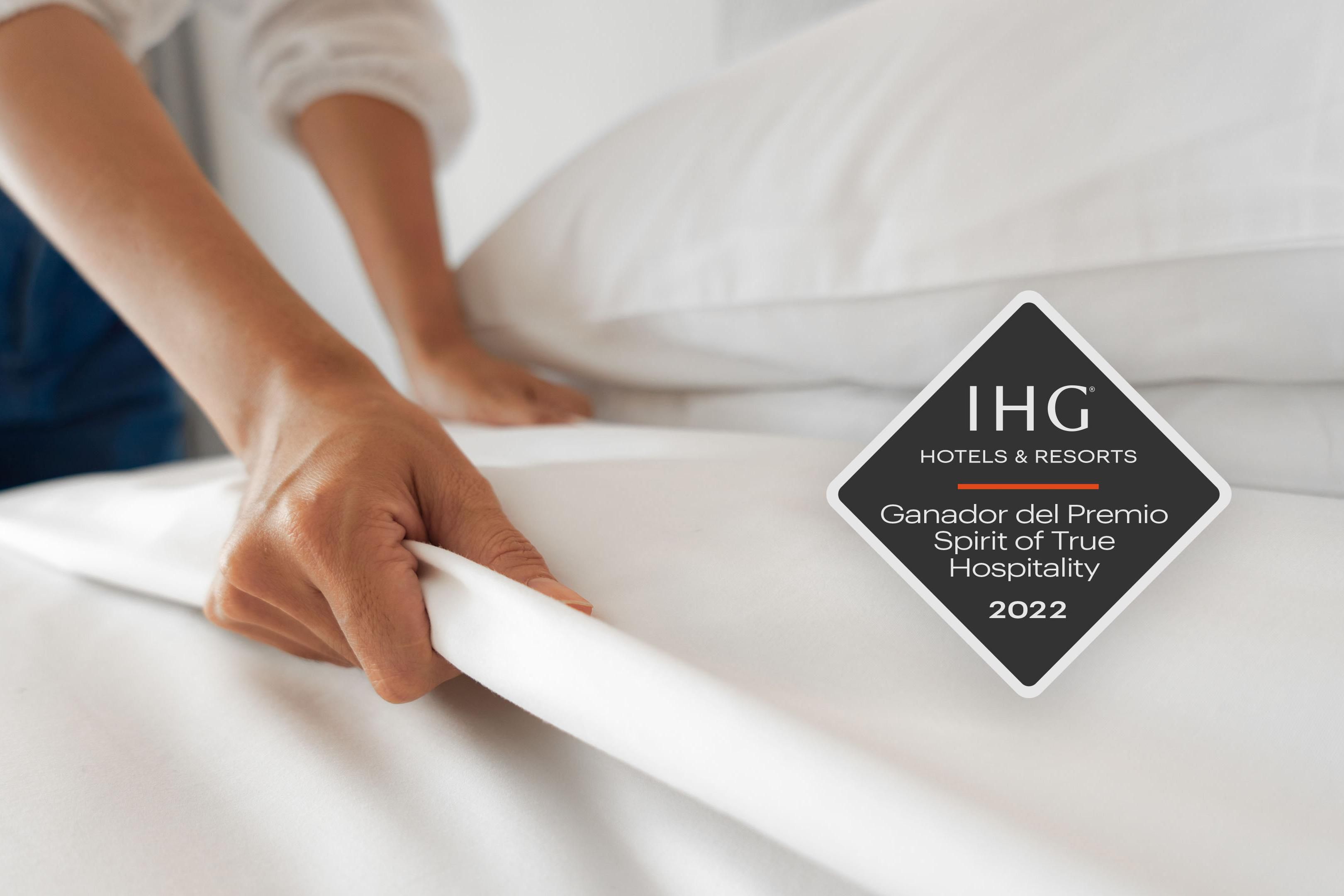 Este hotel fue reconocido entre los 4,000 hoteles IHG en las Américas por sus más altos niveles de excelencia en la calidad, satisfacción y limpieza