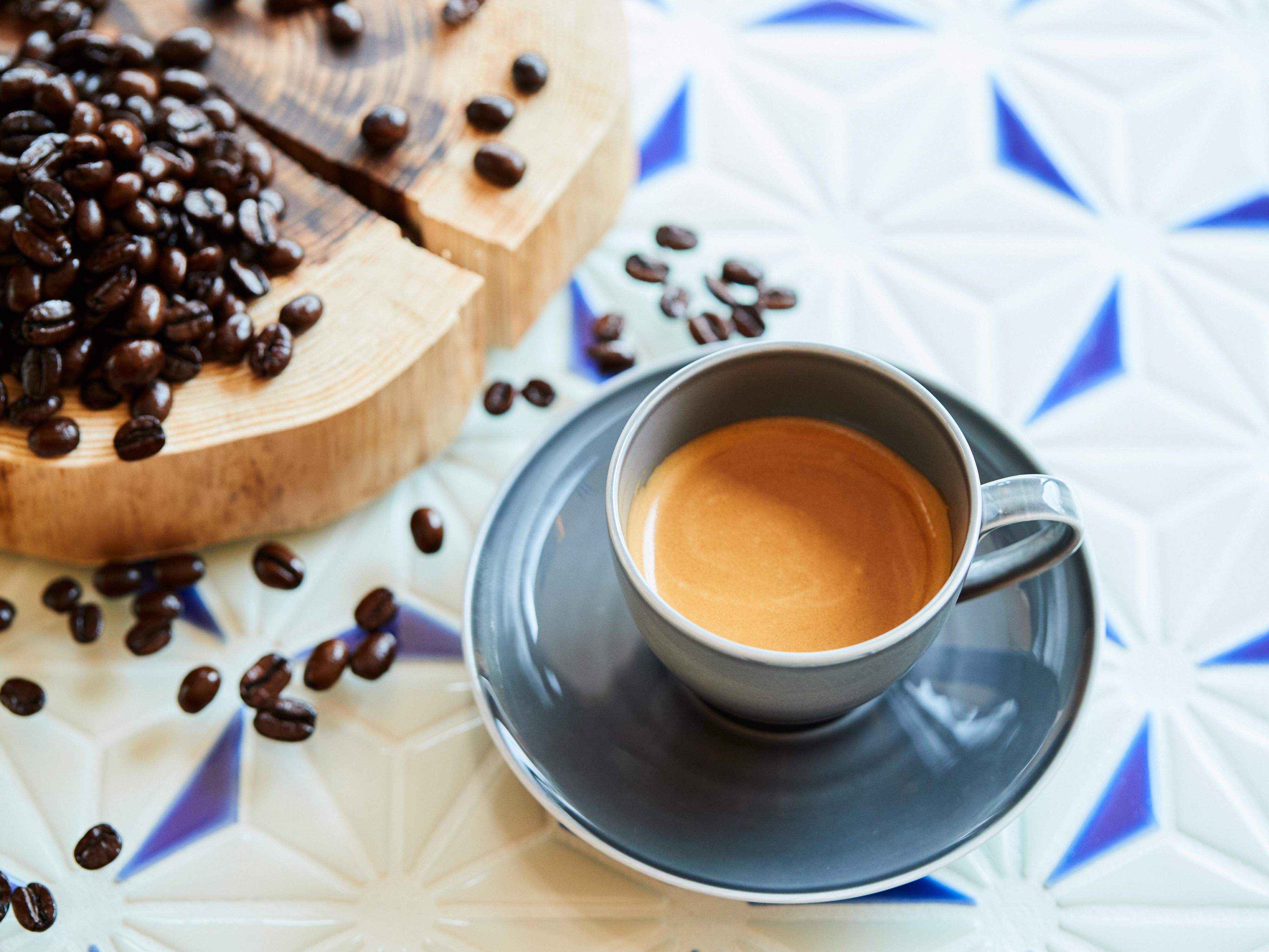 Espresso - locally roasted coffee beans