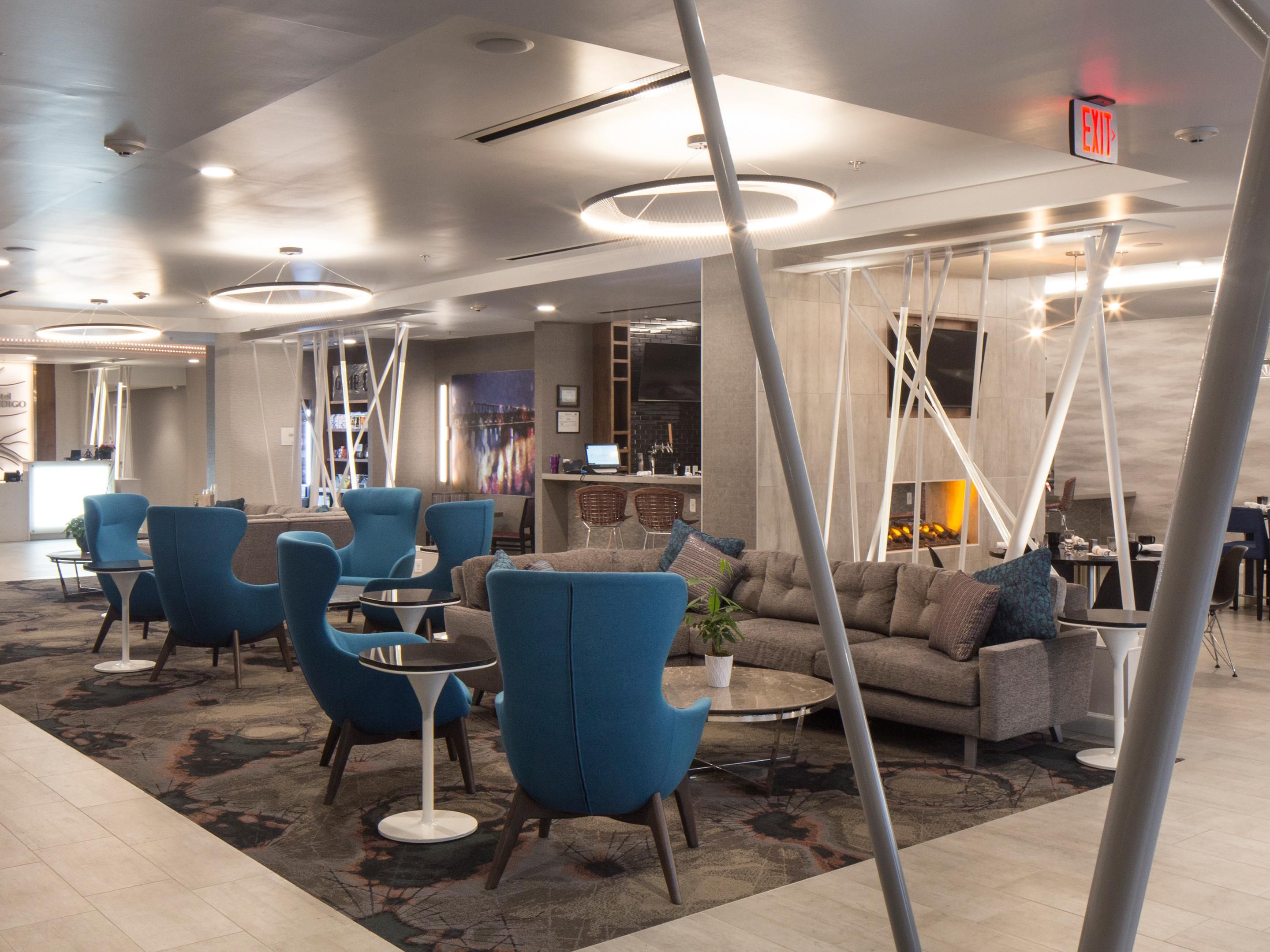 Relax in our welcoming lounge and enjoy free Wi-Fi.