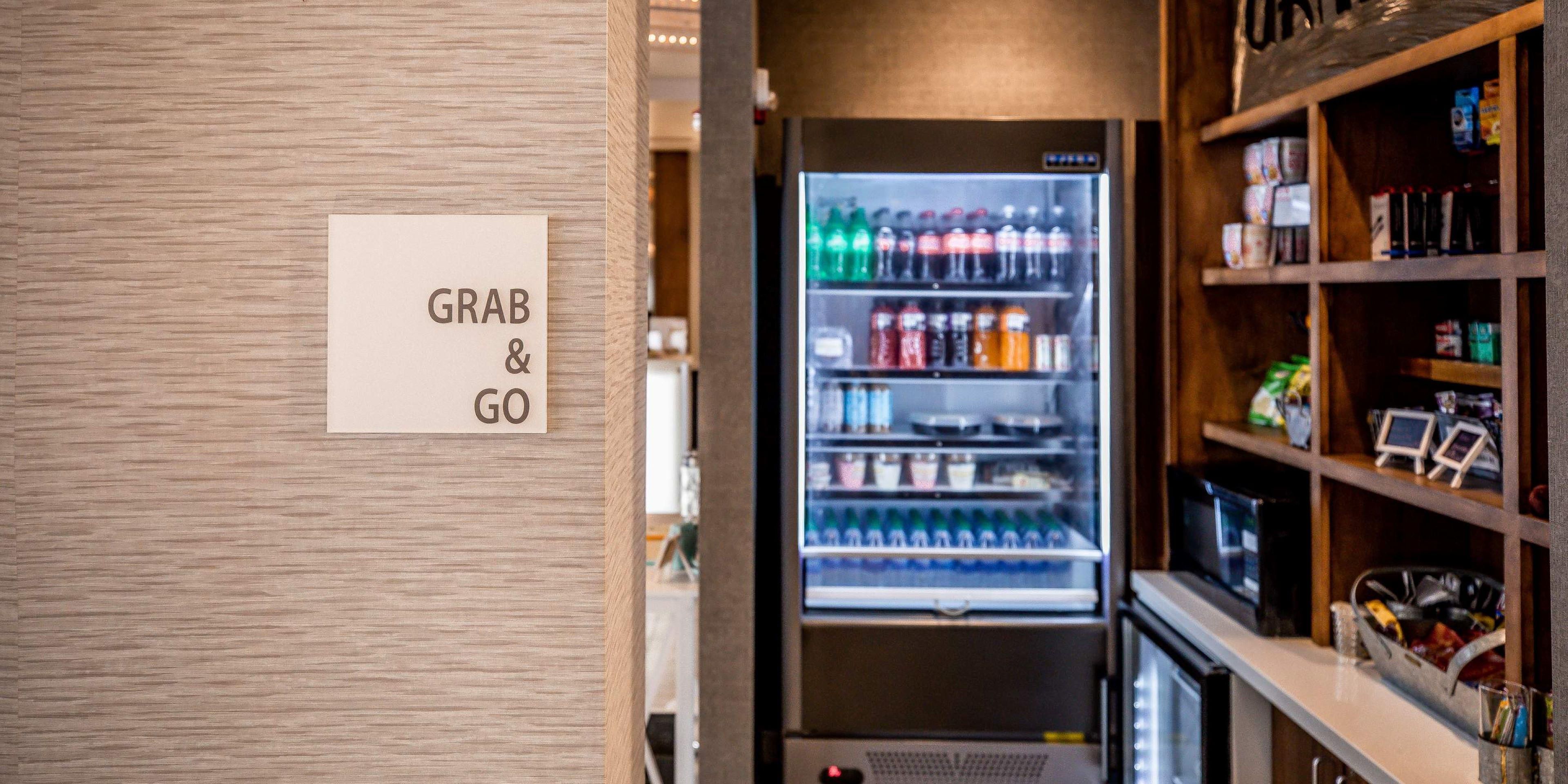 In a hurry? Hotel Indigo also offers a variety of Grab & Go items!