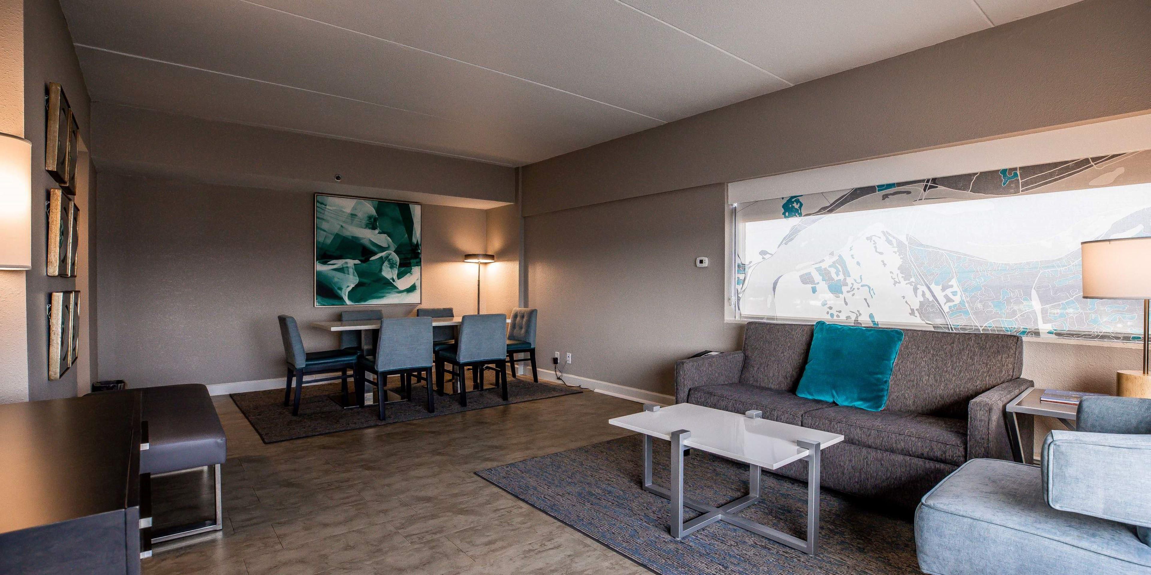 A separate living area to entertain your friends and family.