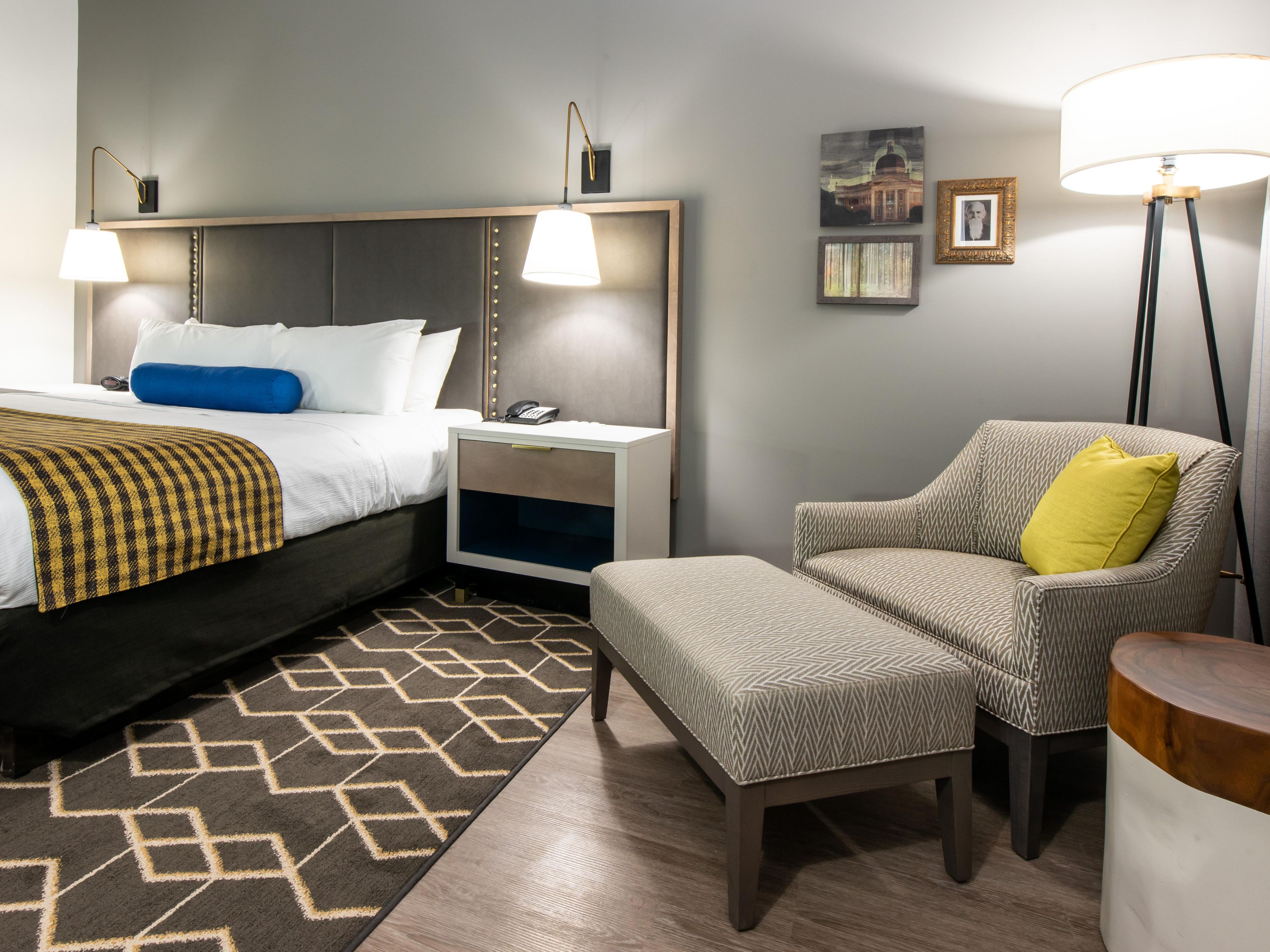 Hotel Indigo Hattiesburg King Guest Room