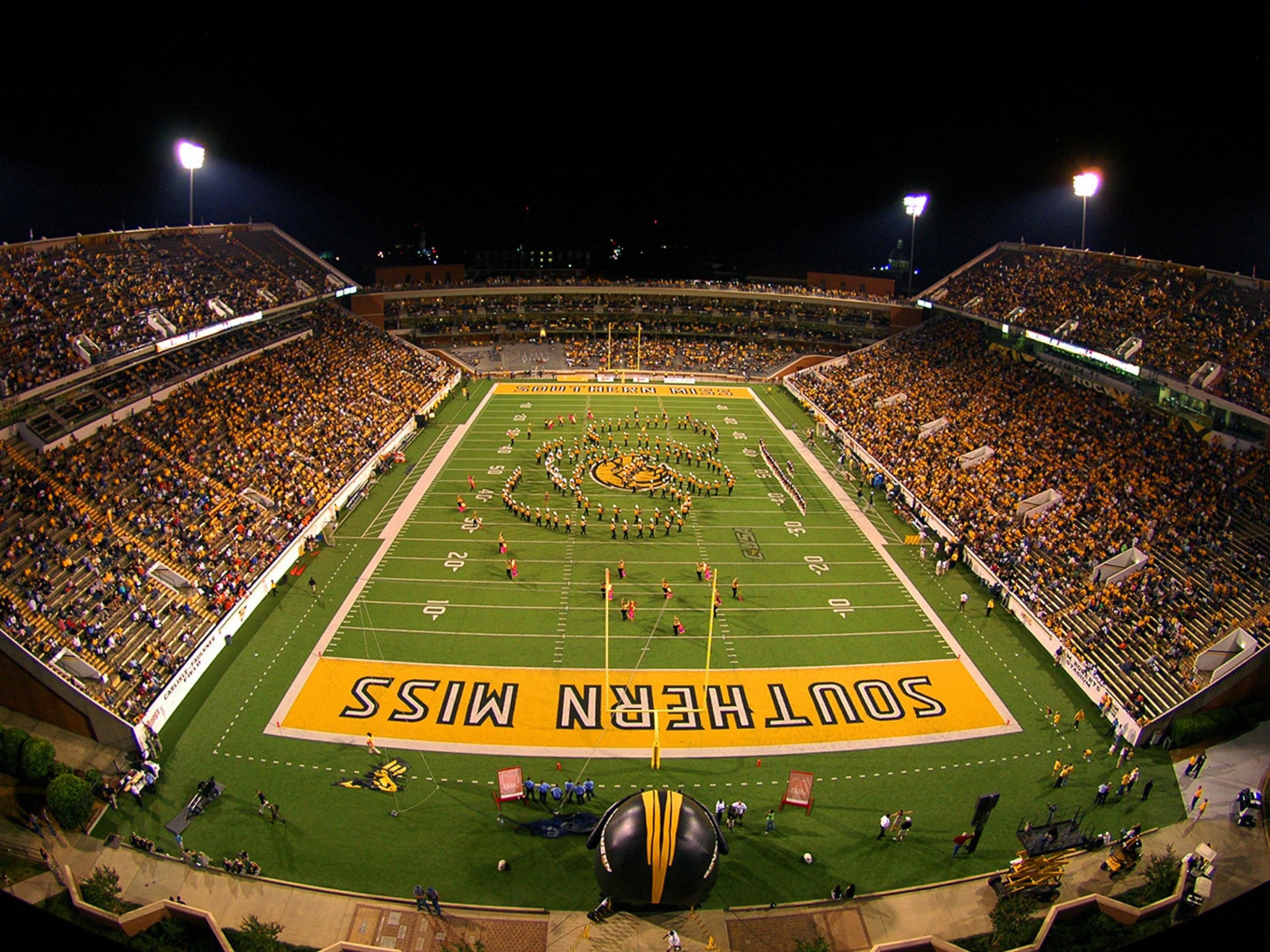 Celebrate with school spirit! We are the closest property to the university and walking distance to M.M. Roberts Stadium. Southern Miss To The Top.