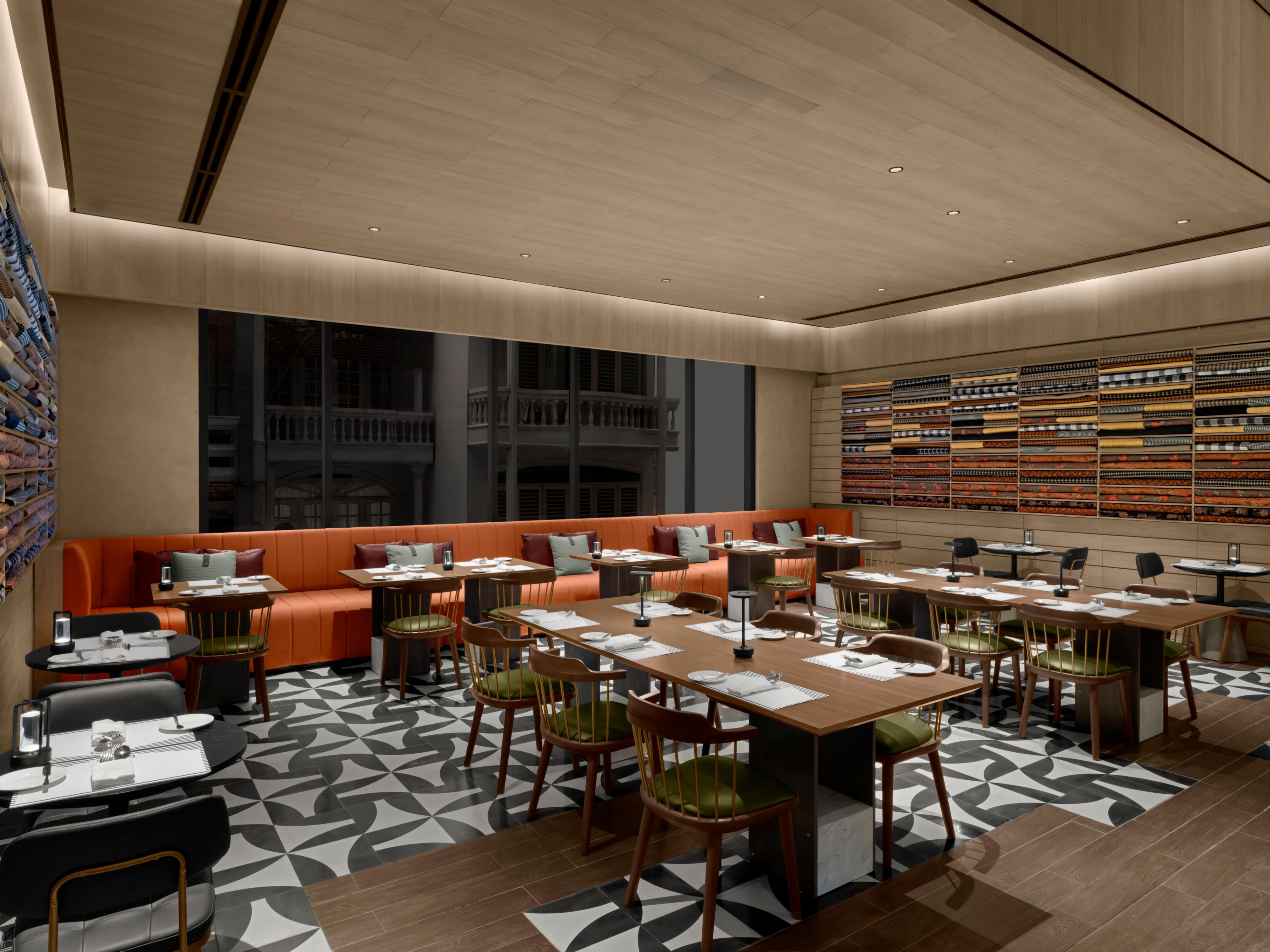 Industrial charm meets Saigon soul in this refined dining space