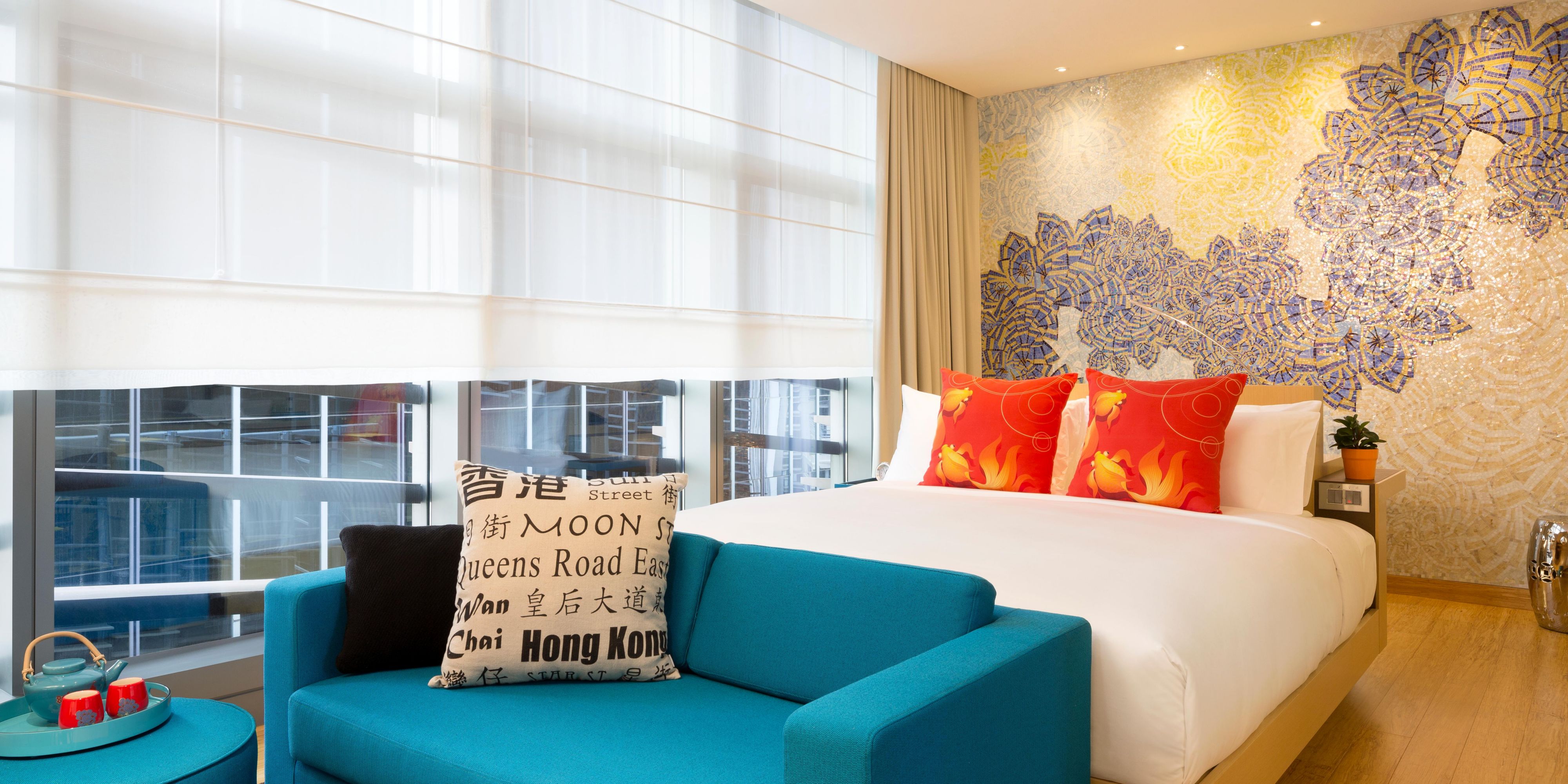 King Bedded Standard Room with City View