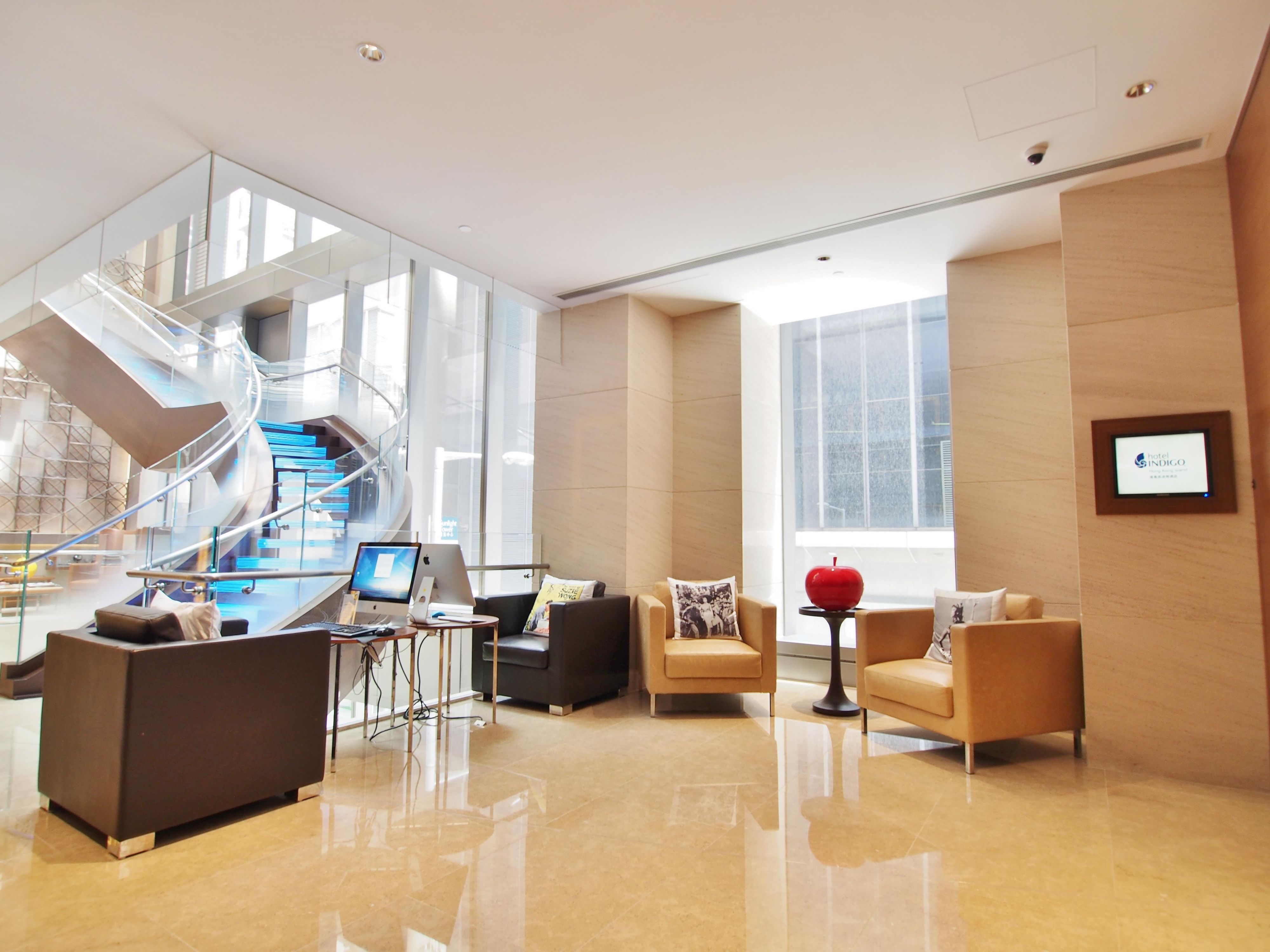 Seating Area with MAC Computer