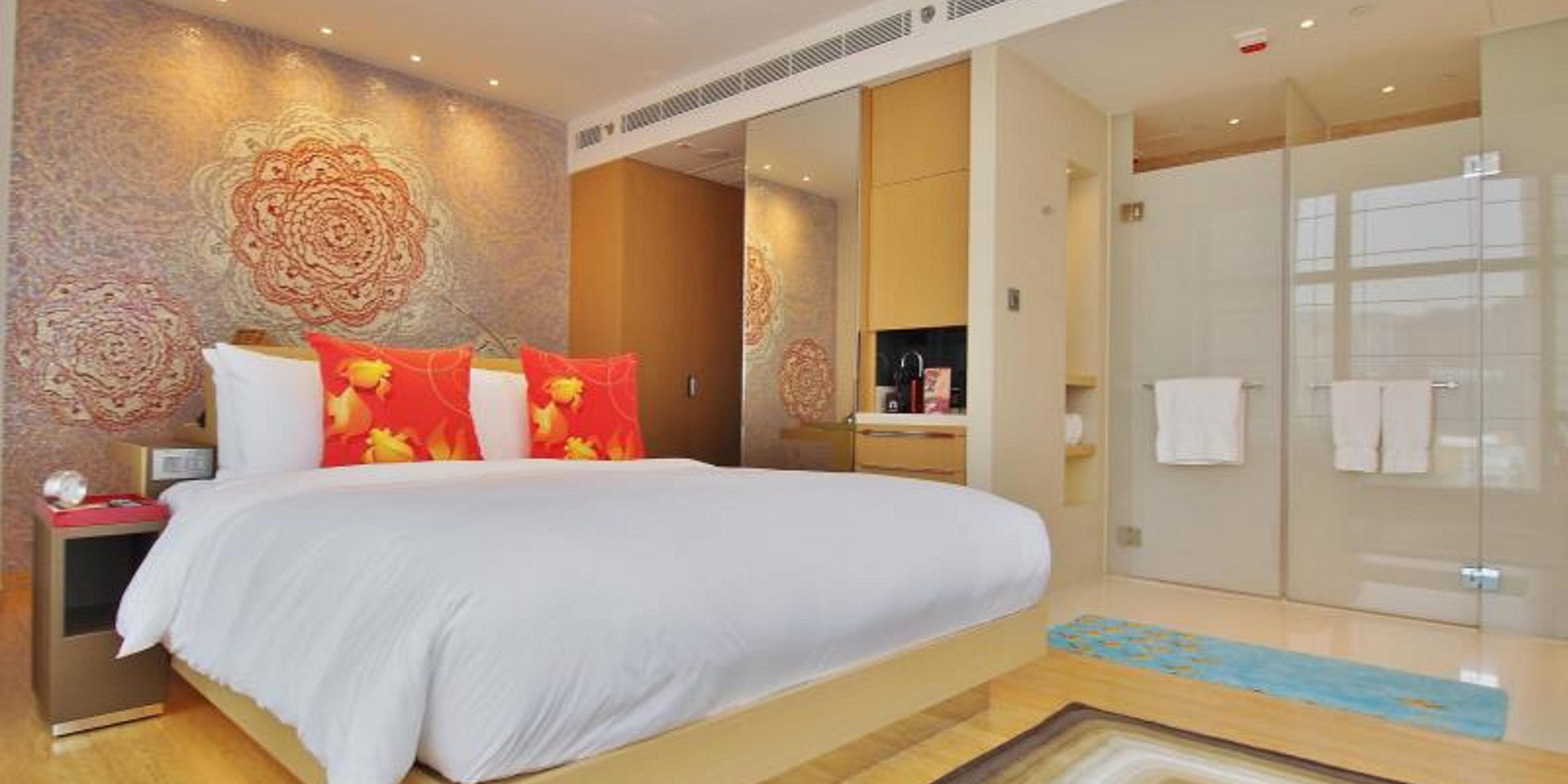 Full View of the Premium King Bedroom