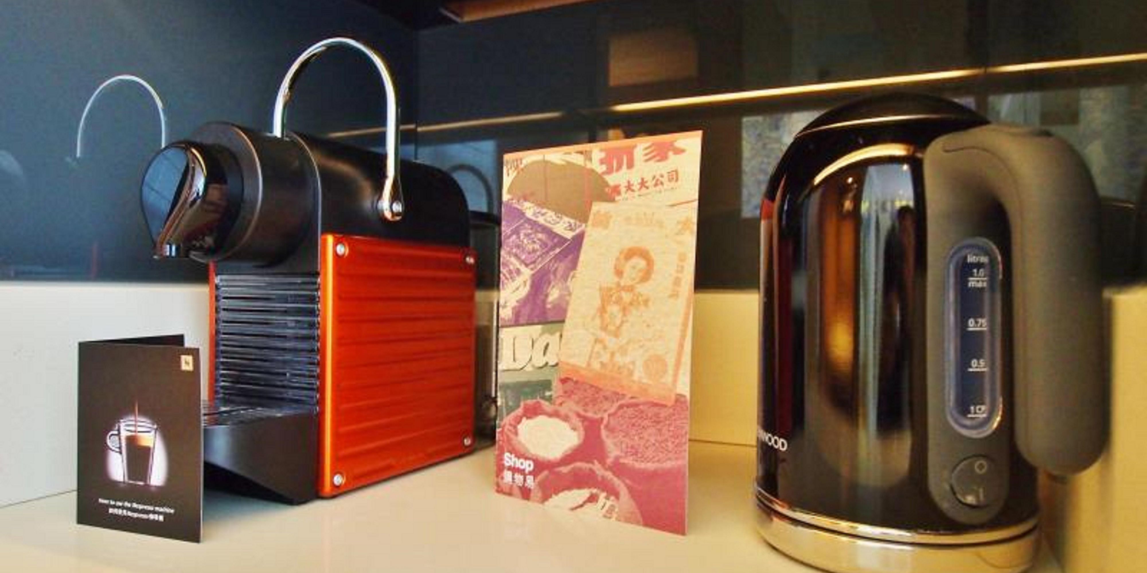 Nespresso Coffee Machine and Kettle in Each Room
