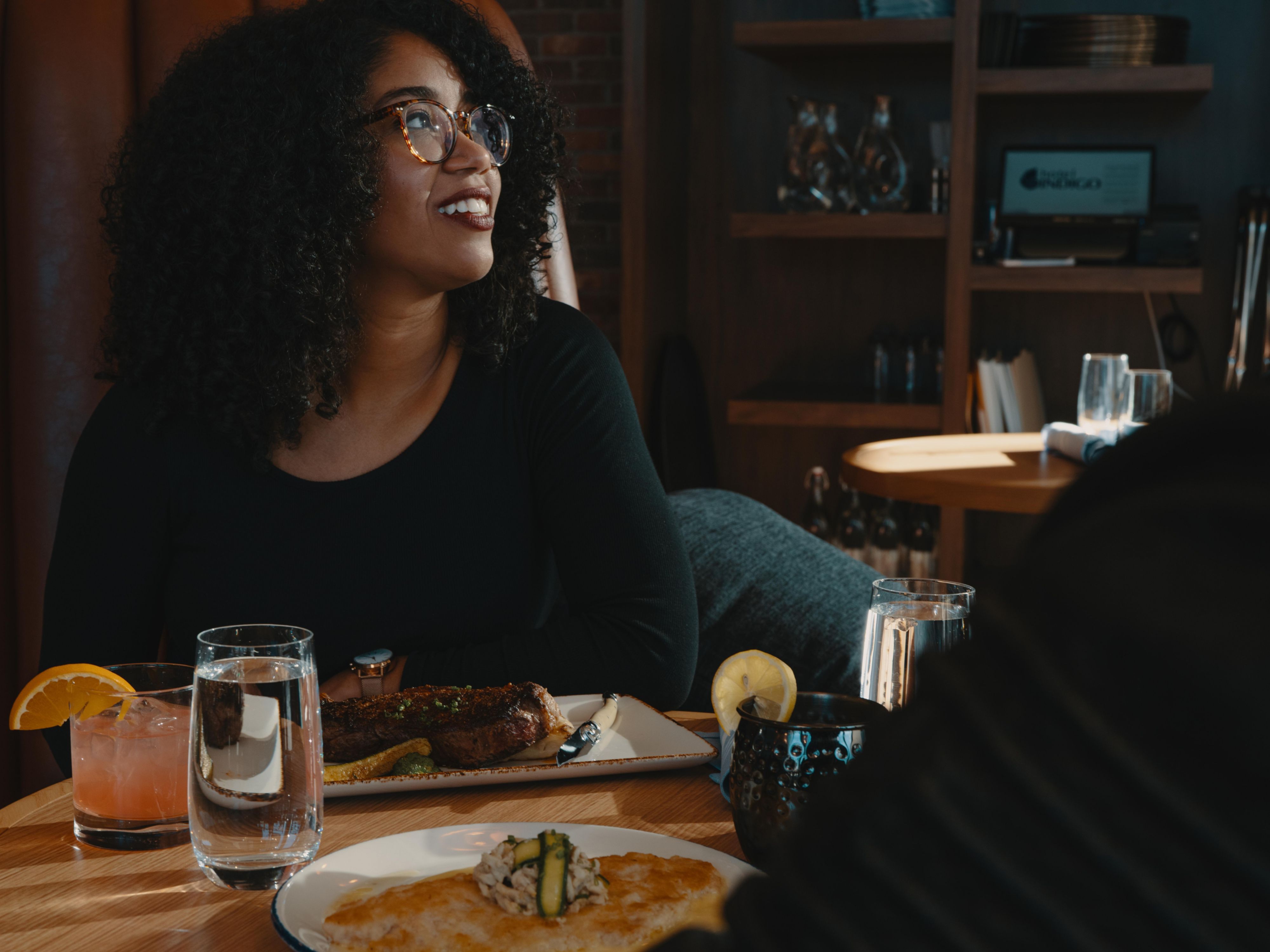 Grab dinner at our onsite restaurant.