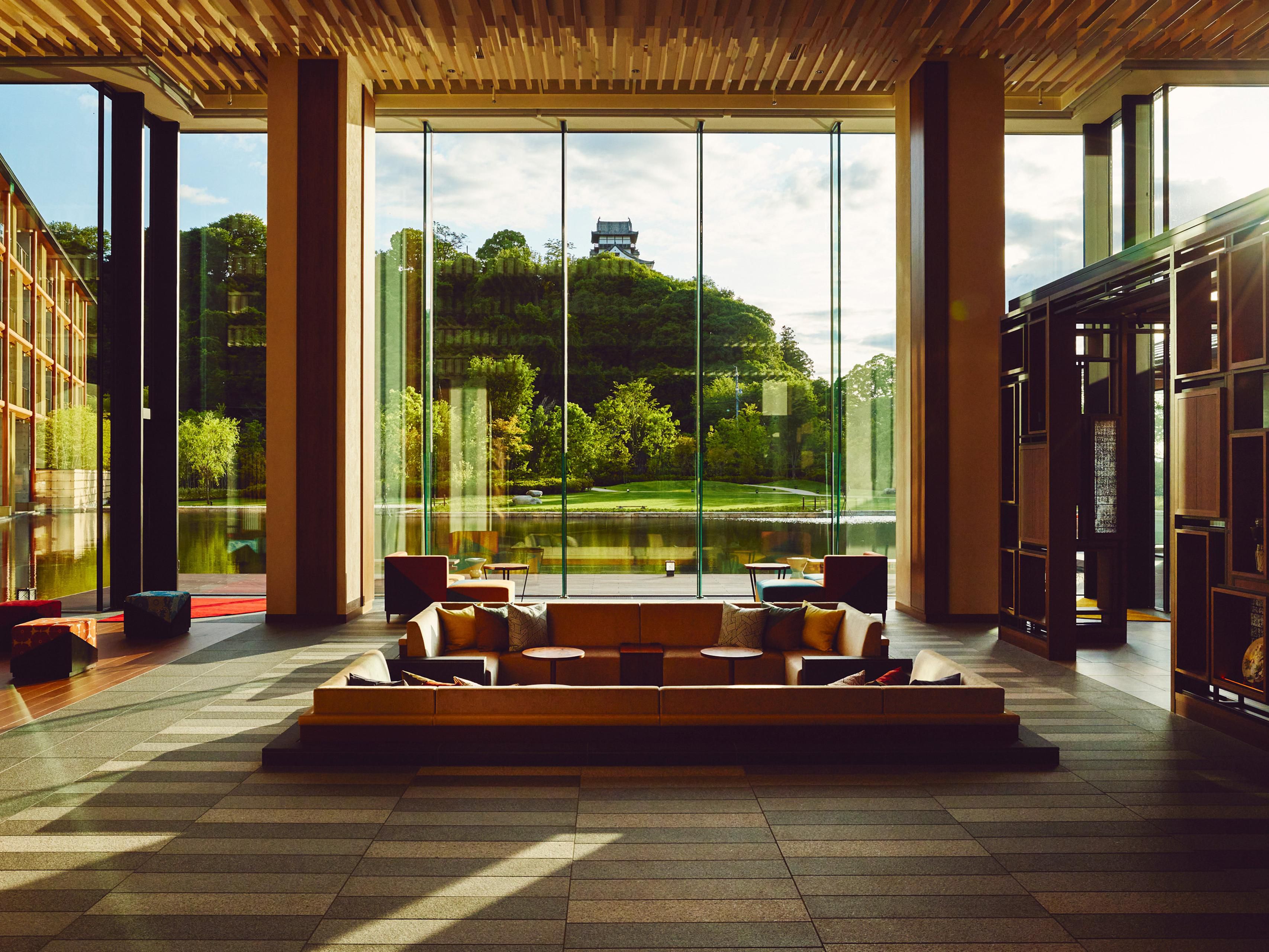 Hotel Lobby (Sunset)