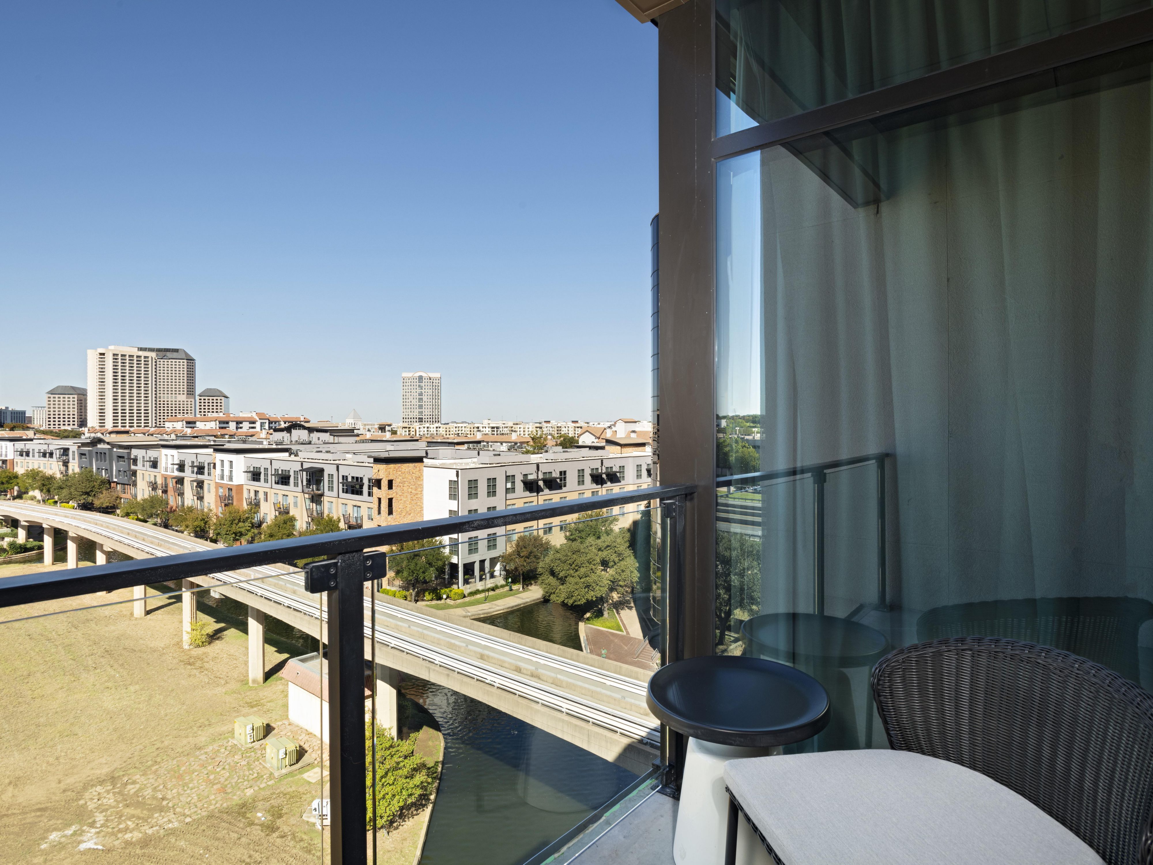 The Executive Suite features a private balcony with canal view 