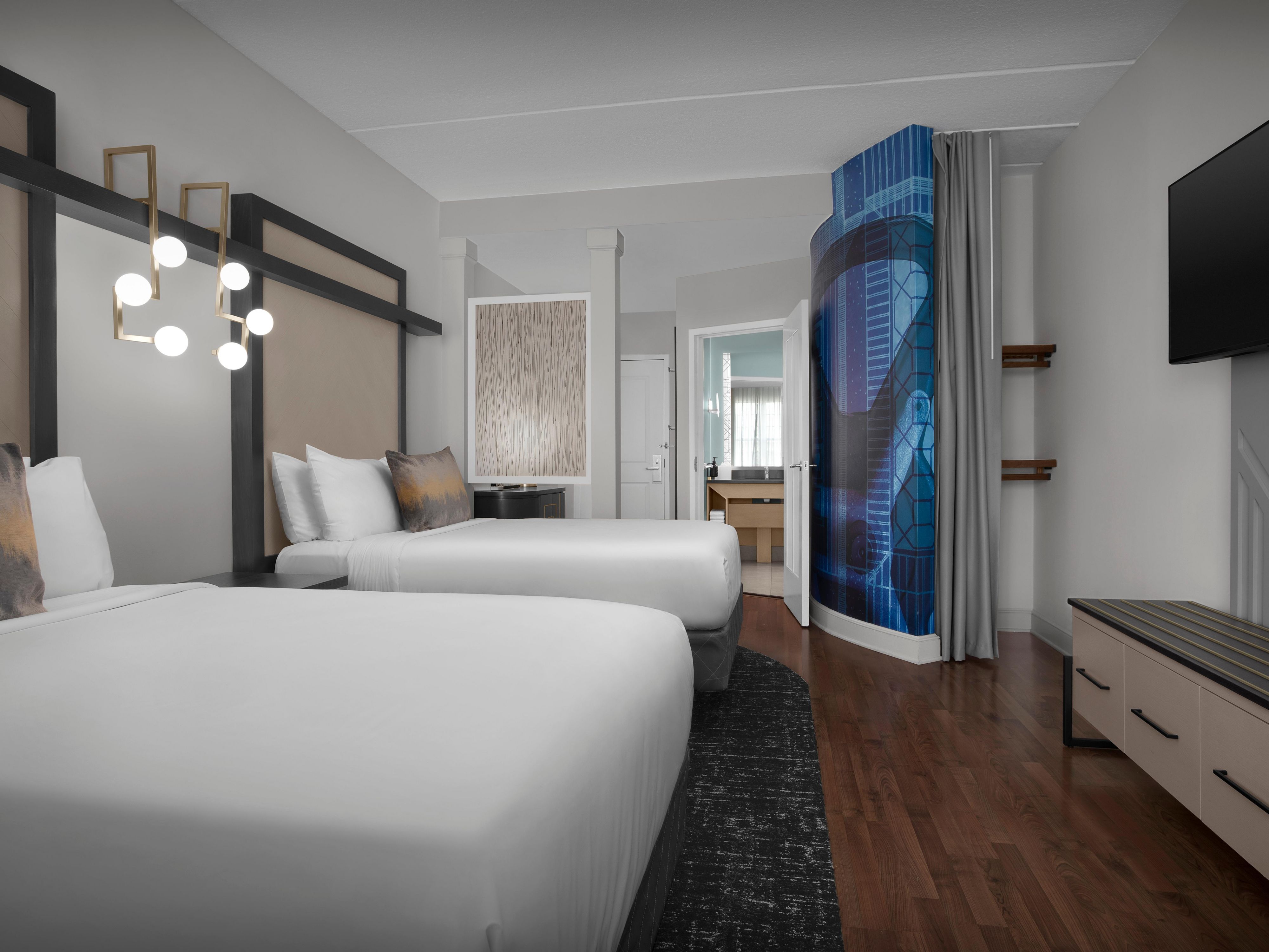 At the end of a long day, relax in our clean, fresh guest rooms.
