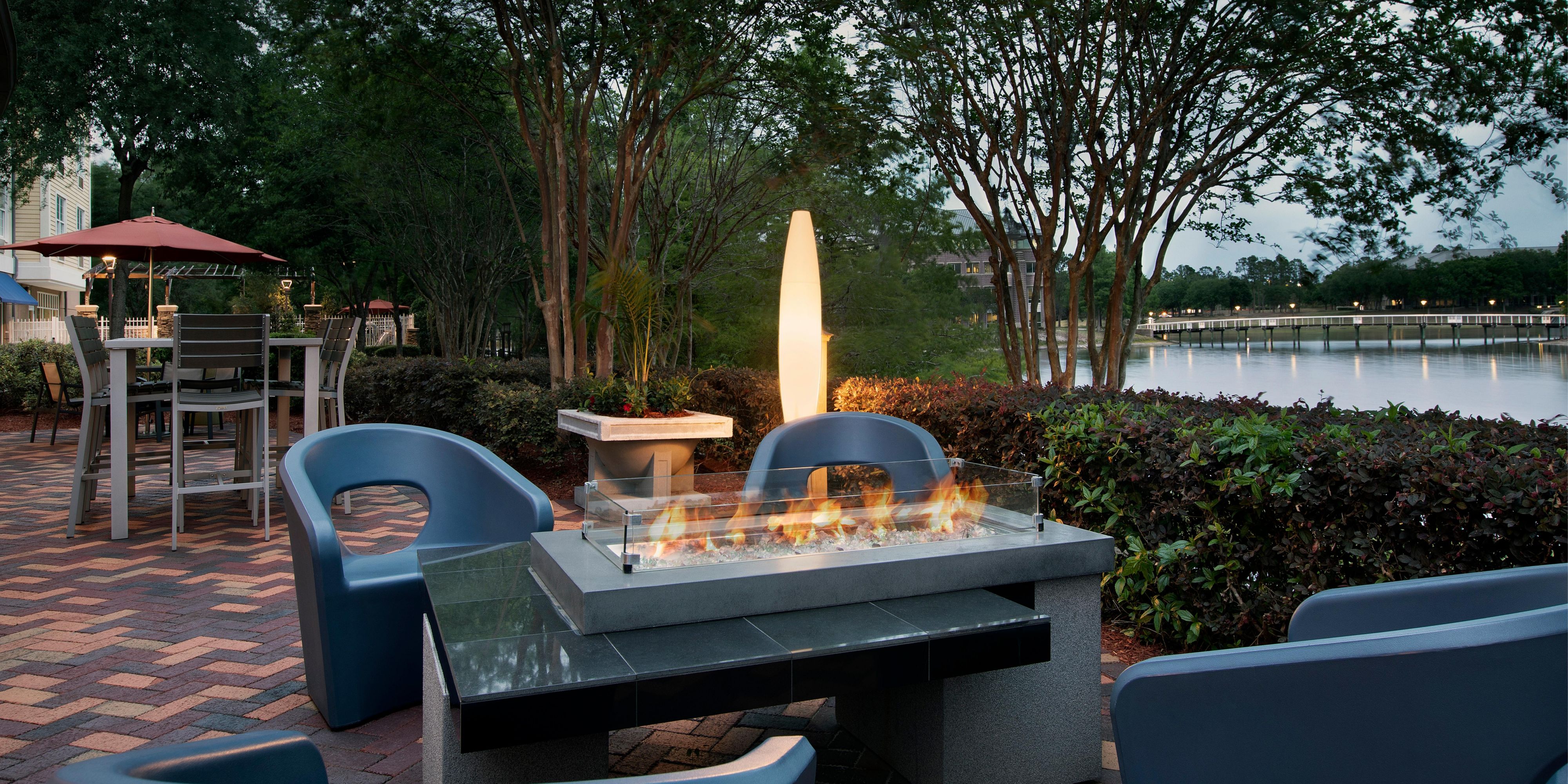 outdoor dining patio