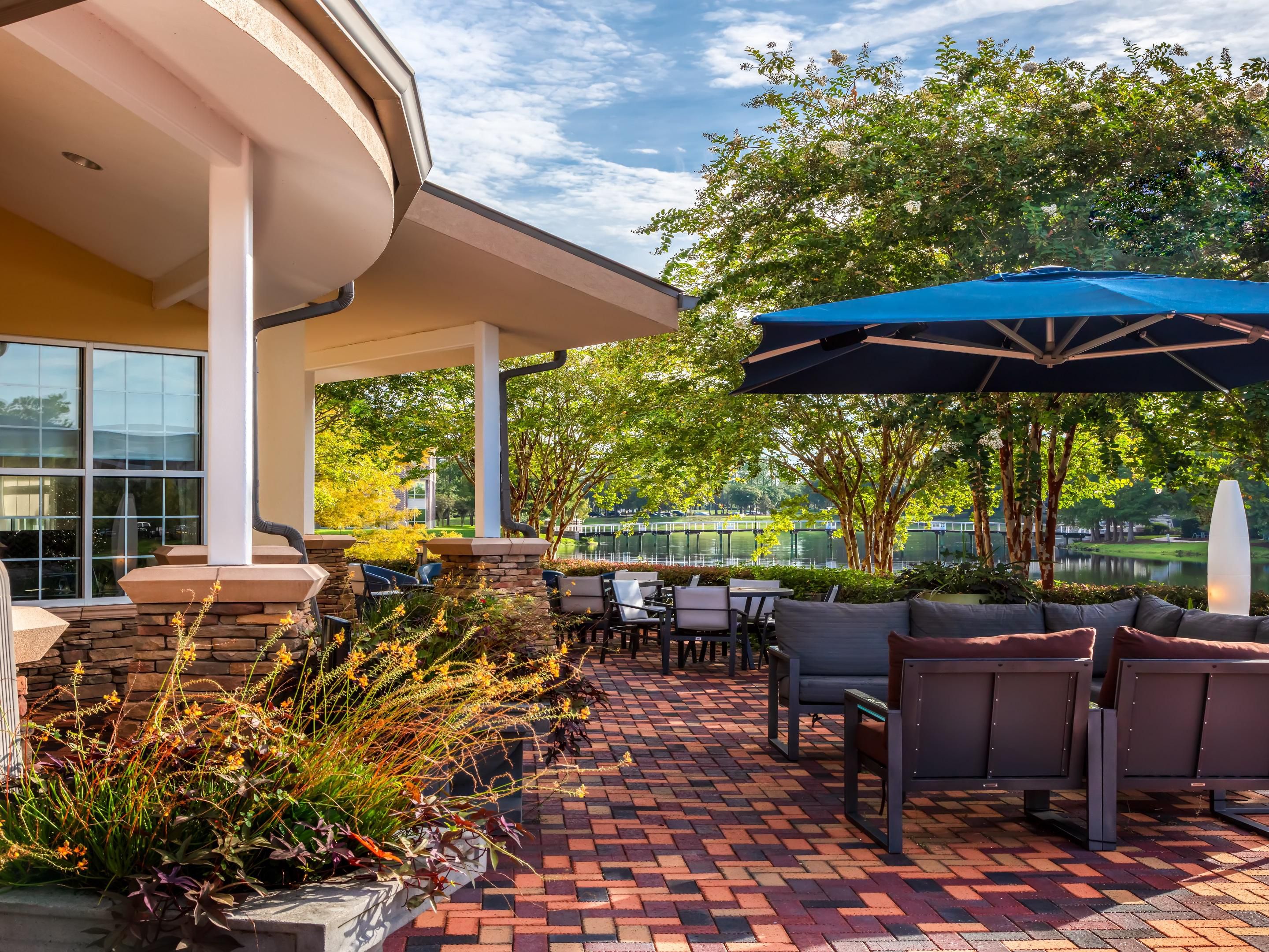 patio area