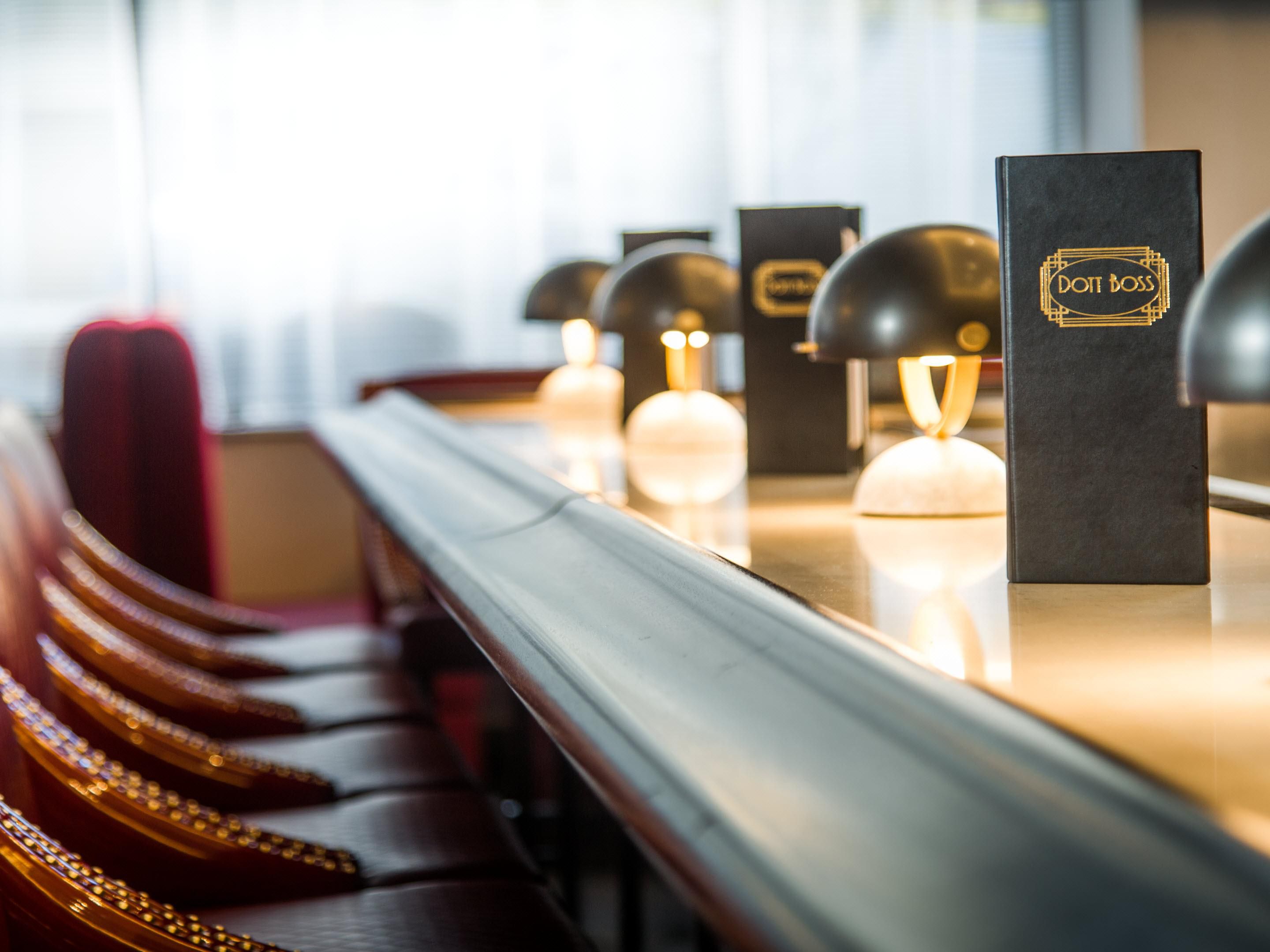 Our full service restaurant Dott Boss won't disappoint!  Our operating hours are the following:  Monday-Friday 6:30AM-12 non, Mon-Thurs 5PM-10PM, Brunch on Saturdays and Sundays 7AM-1PM, and Friday and Saturday nights 5PM - 11PM and Sunday 5PM-9PM.