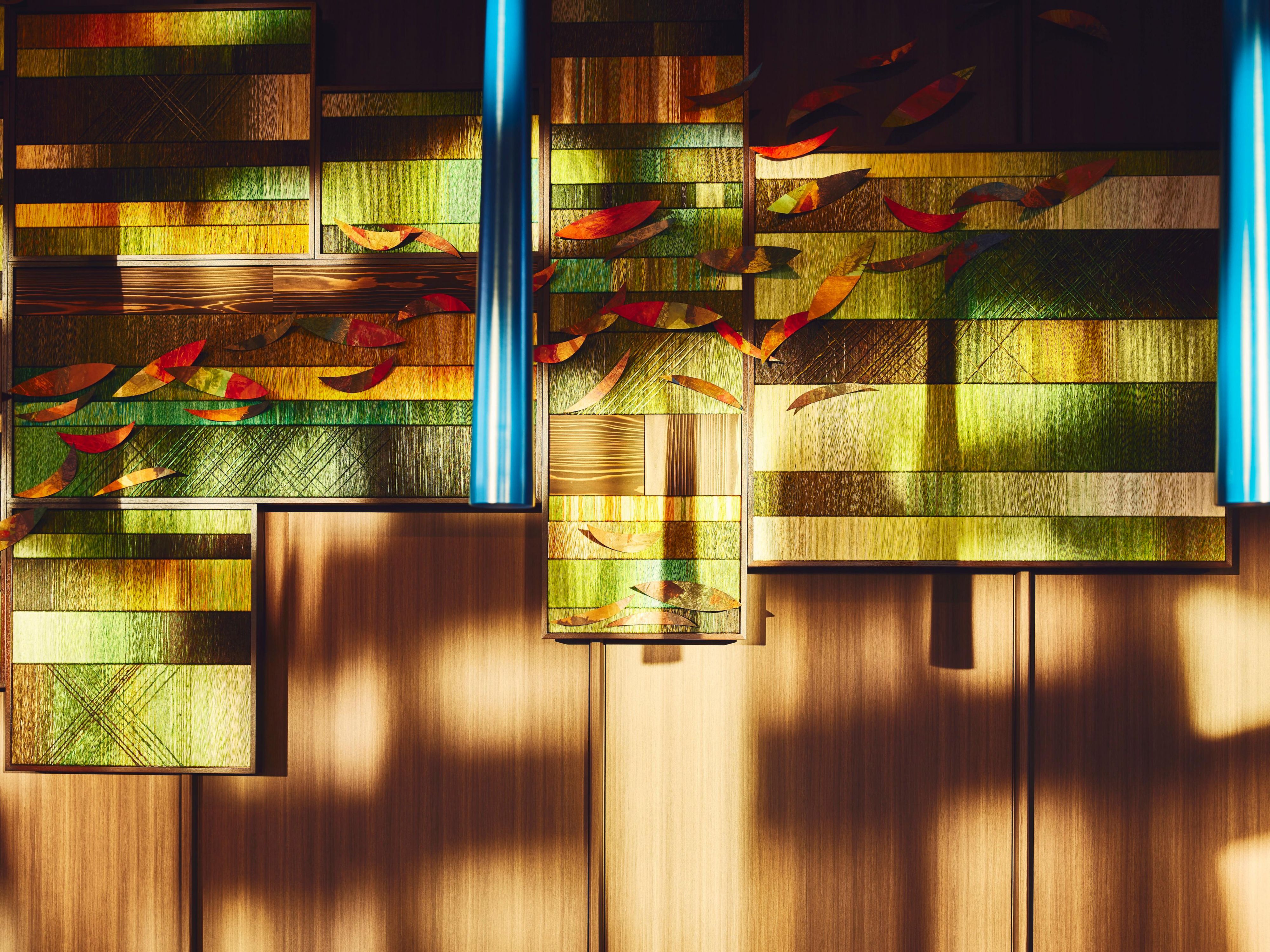 Artwork inspired by the forests of Karuizawa