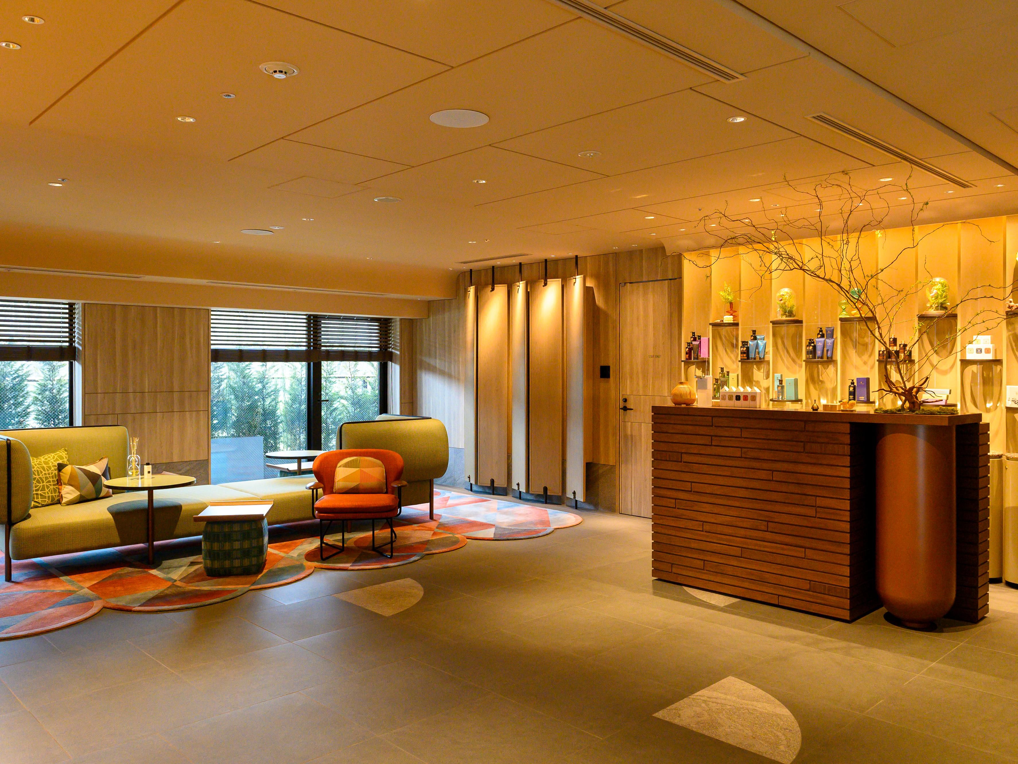 Spa reception