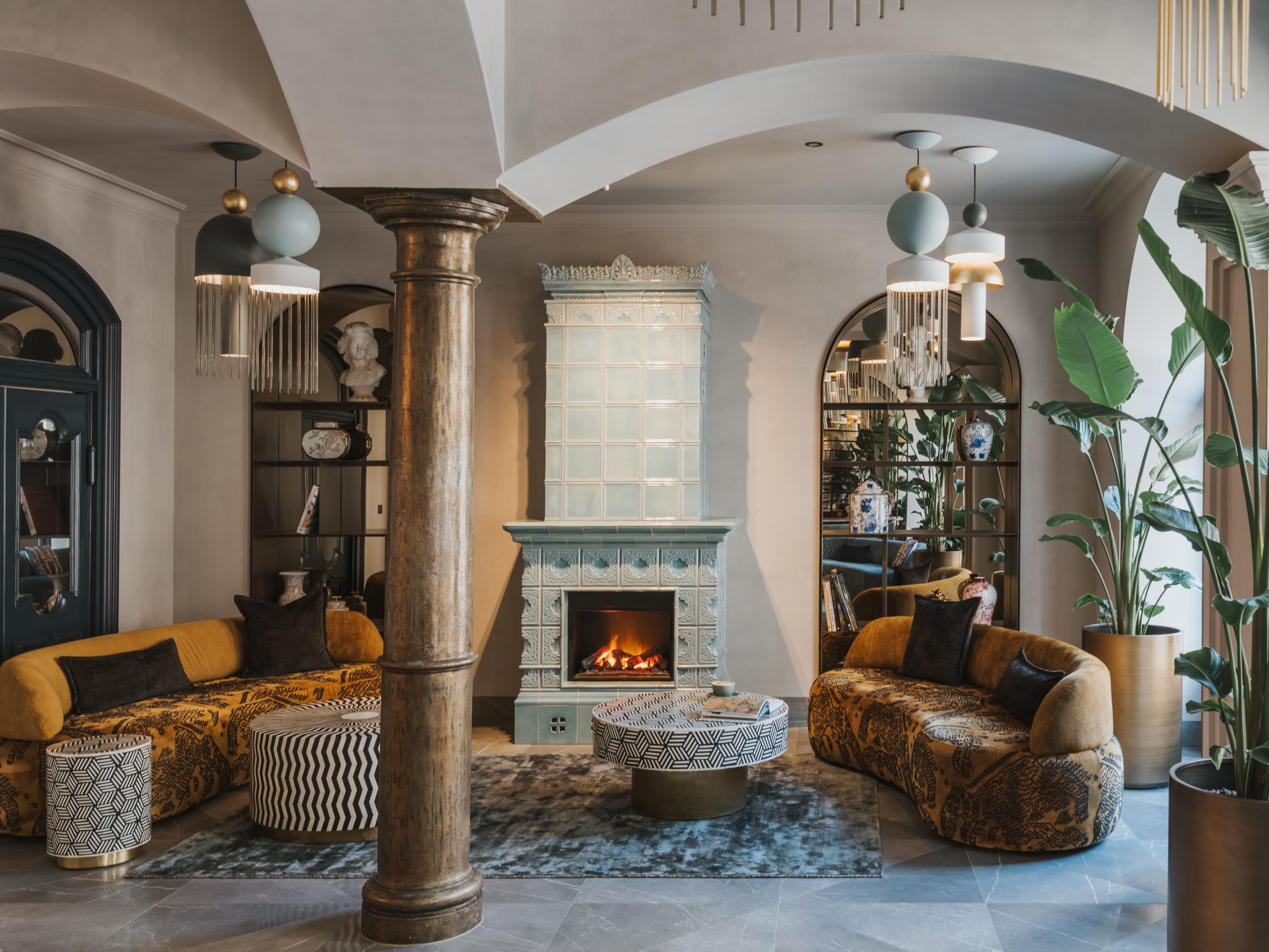 Hotel lobby