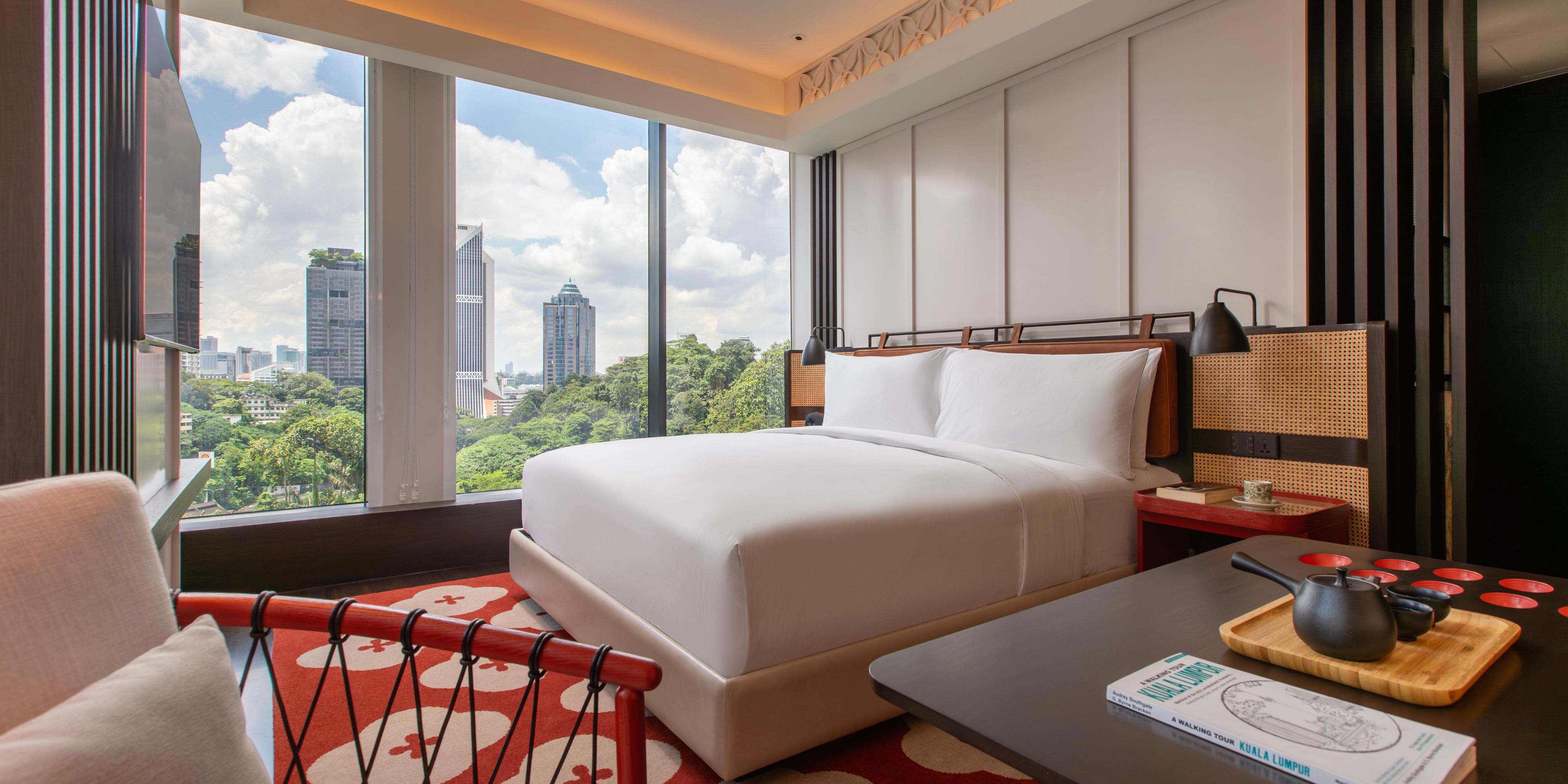 Admire the beauty of KL Tower from your room
