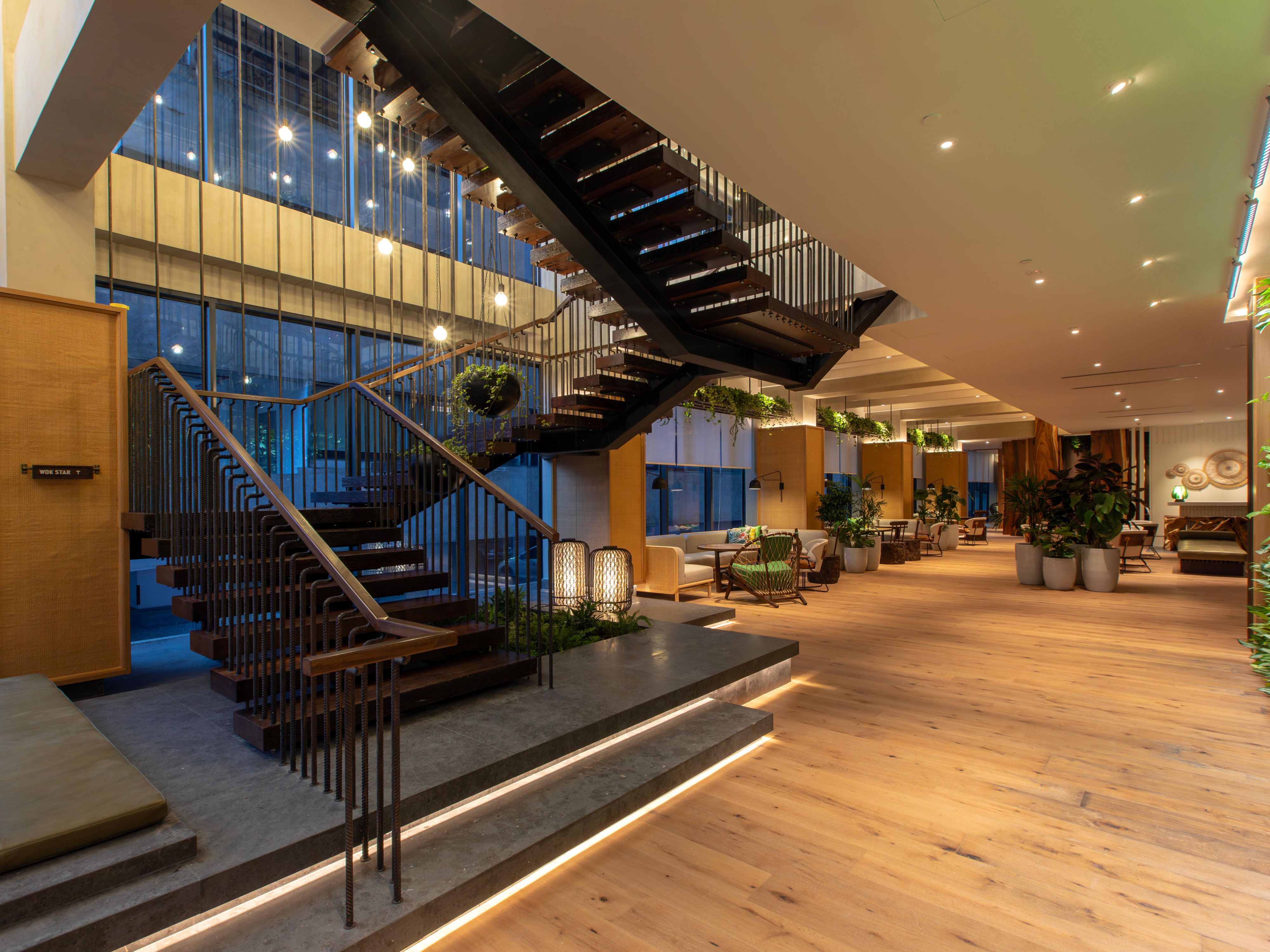 A grand welcome that sets the tone for stay