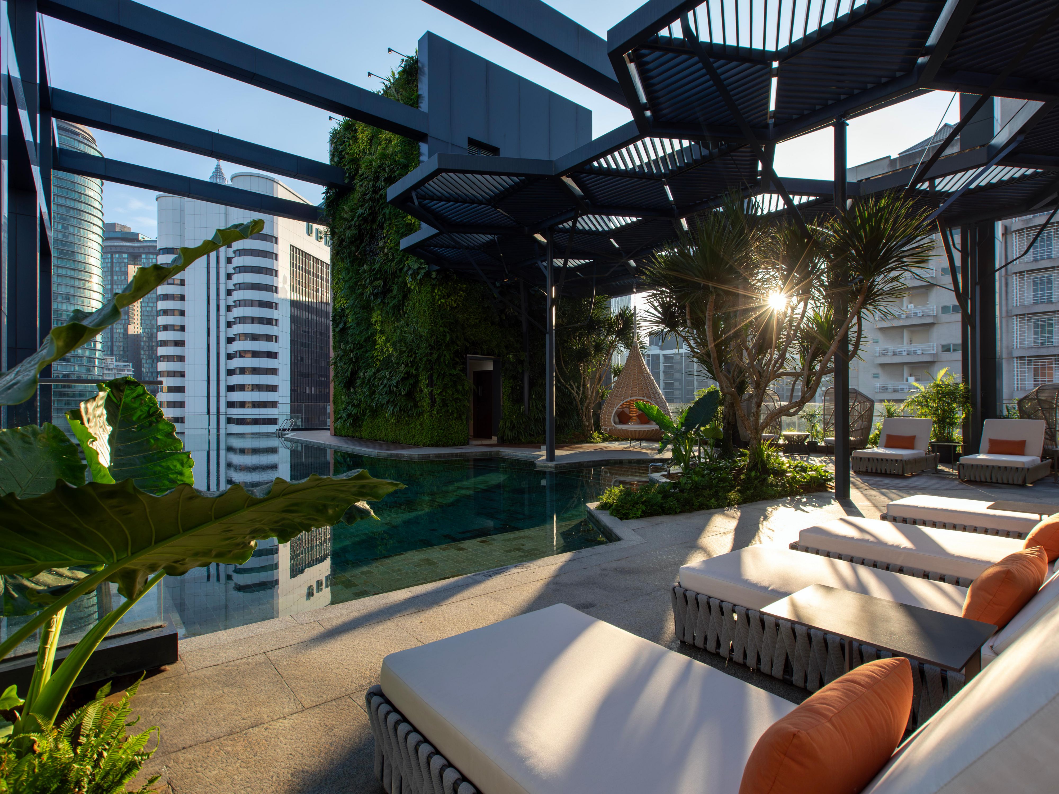 Soak in serenity at our hotel in Kuala Lumpur