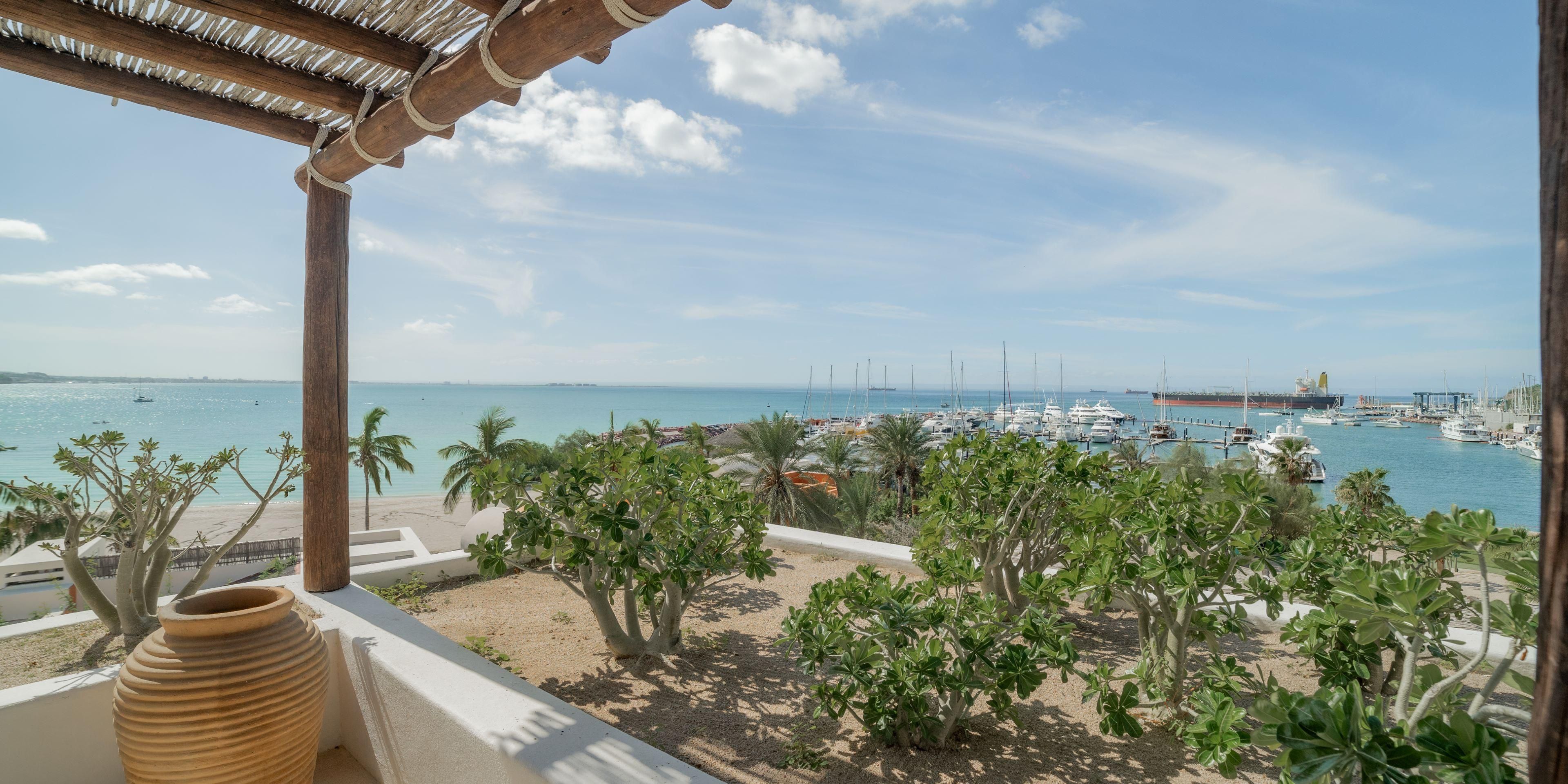 Experience a  stunning view of the sea while staying with us!