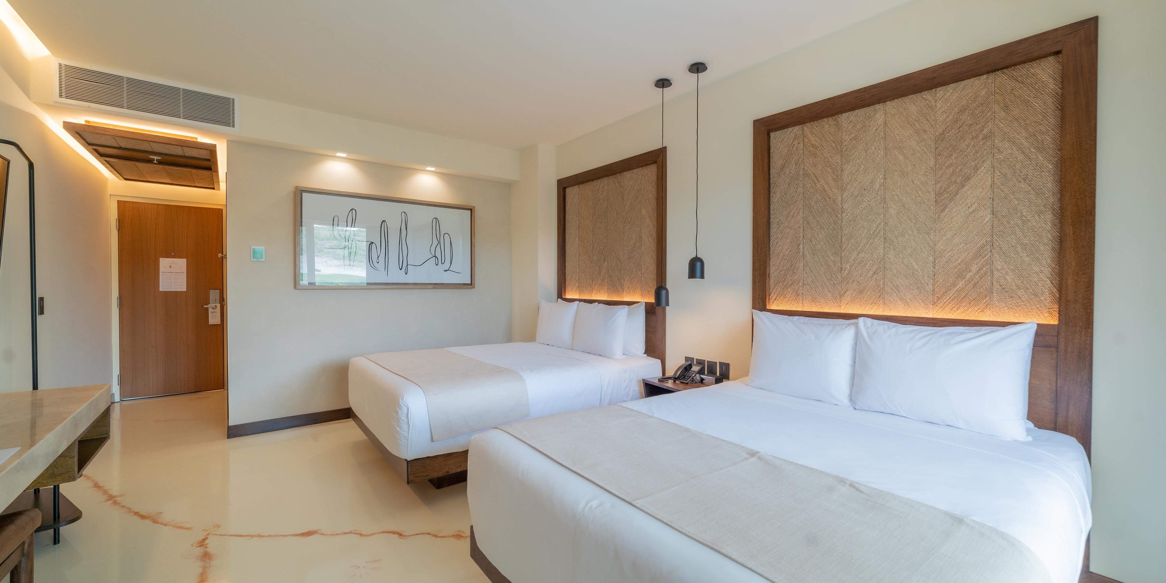Relax in our cozy, calming guest rooms.