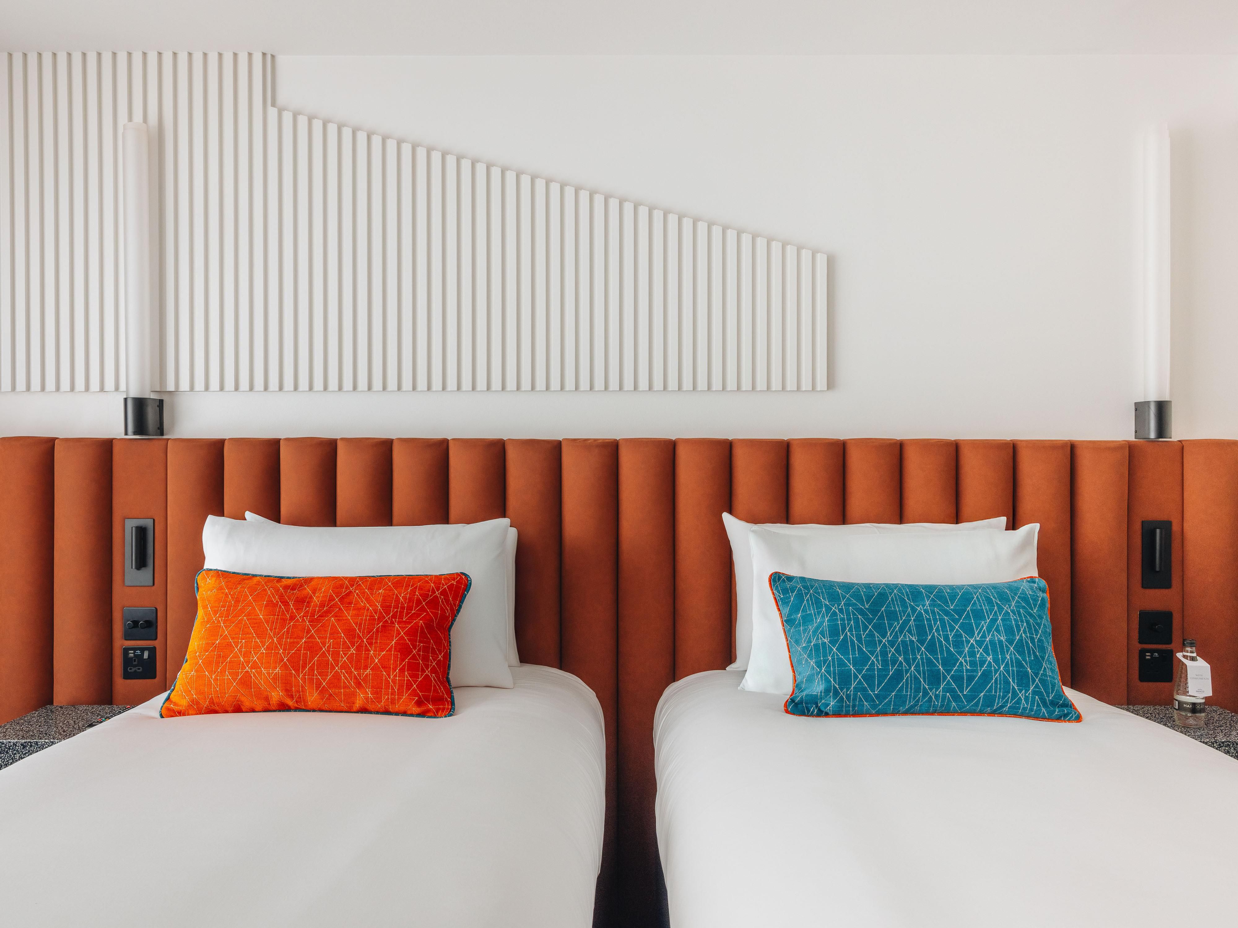 Architect twin room.