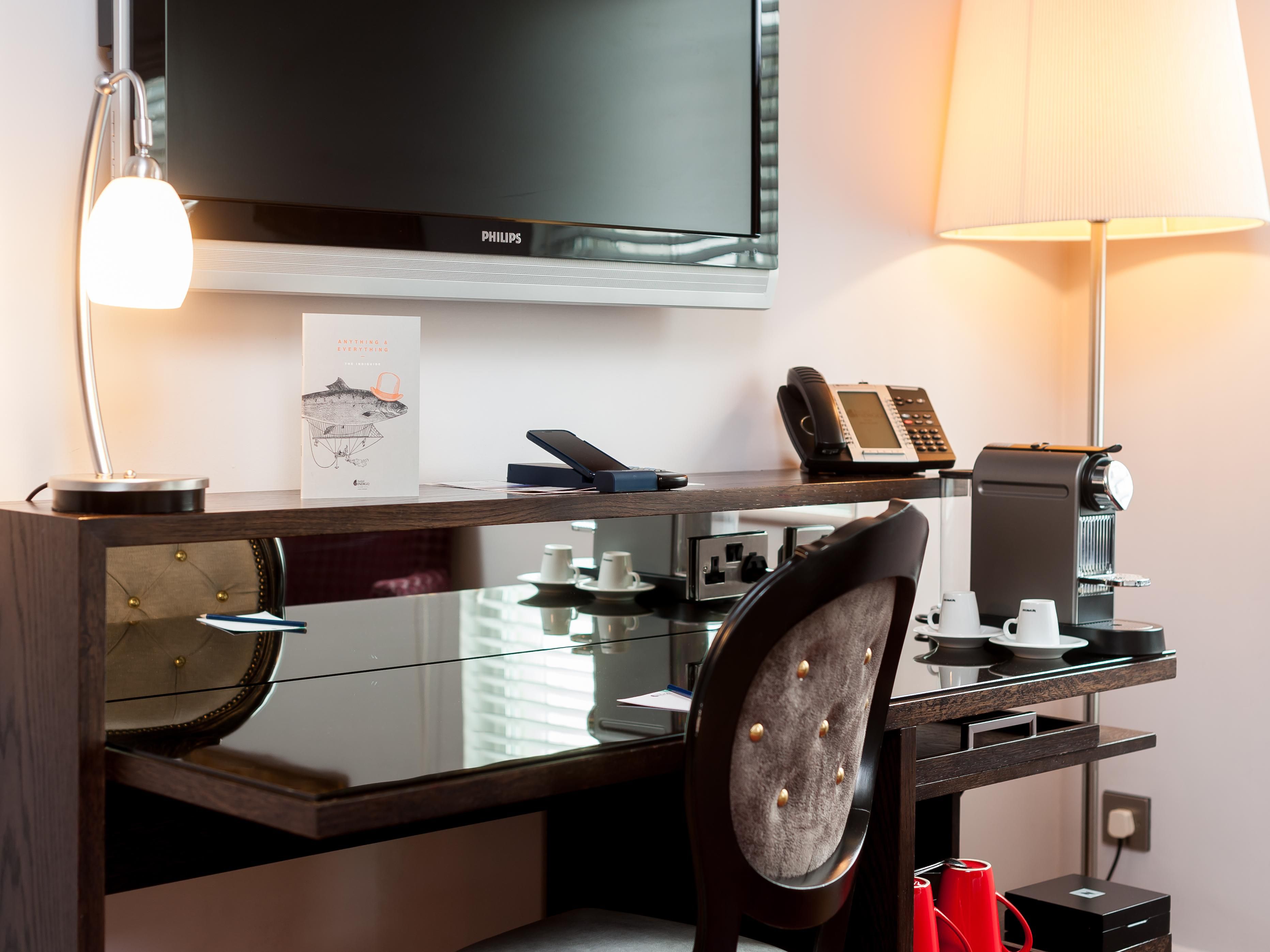 All rooms are fully equipped for business and pleasure.