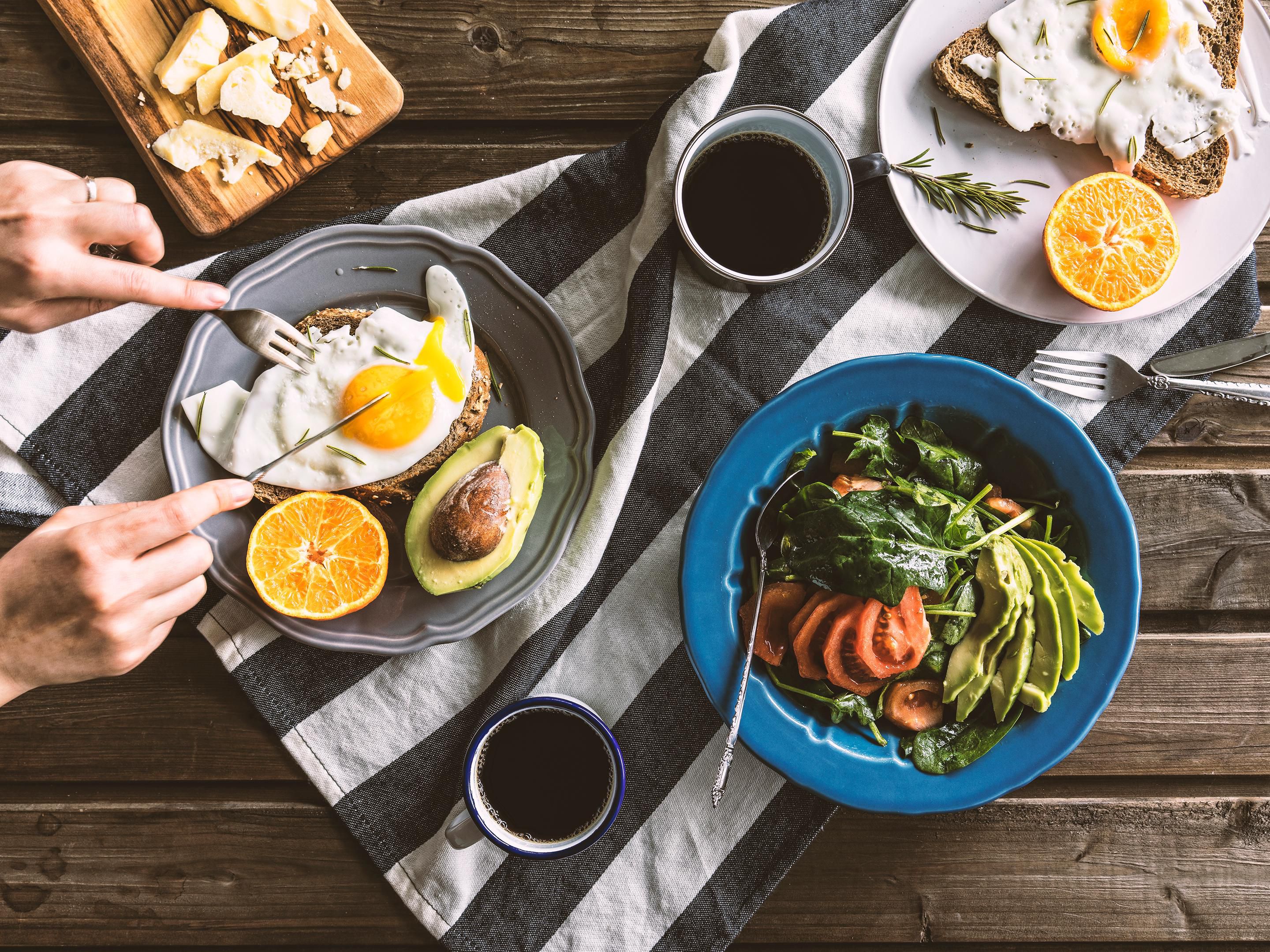 Start your day with our hearty, healthy breakfast.